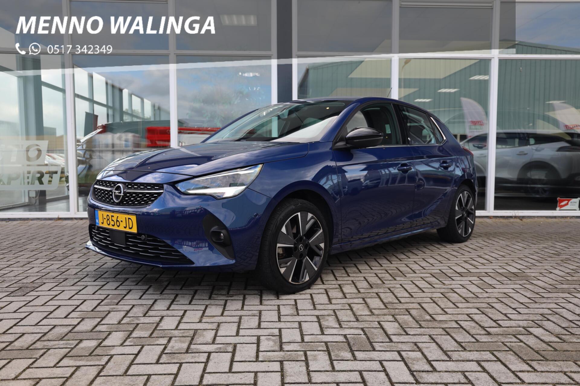Opel Corsa Elegance 50 kWh|SOH 92%|Stoel/stuurverwarming|Camera|Navi| 2020 - voorkant