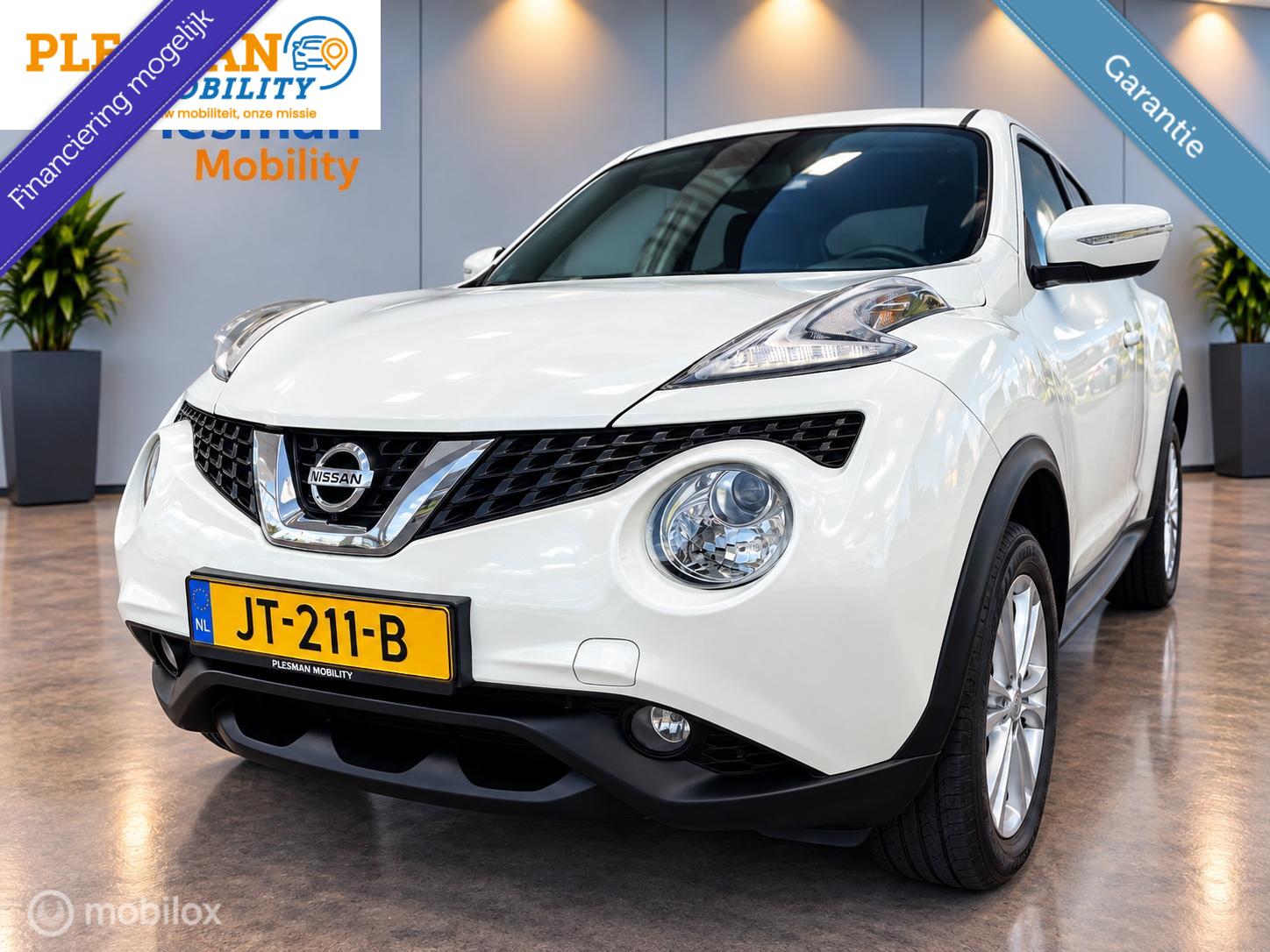 Nissan Nissan Juke 1.6 Acenta, Onderhoudshistorie, Nwe Automaatbak! 2015 - voorkant