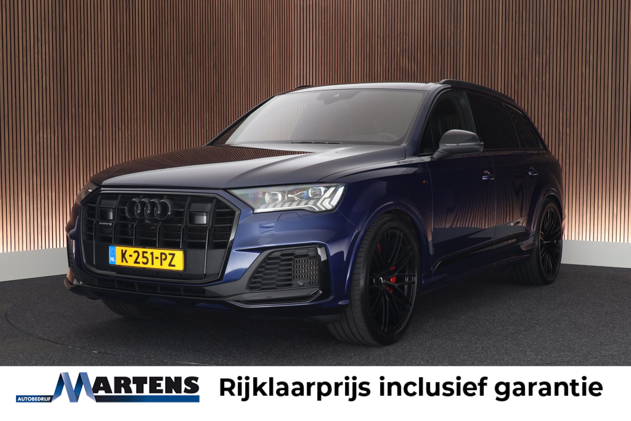 Audi Q7 60 TFSI E 60 TFSI e 462pk quattro S-Line Competition 2020 - voorkant