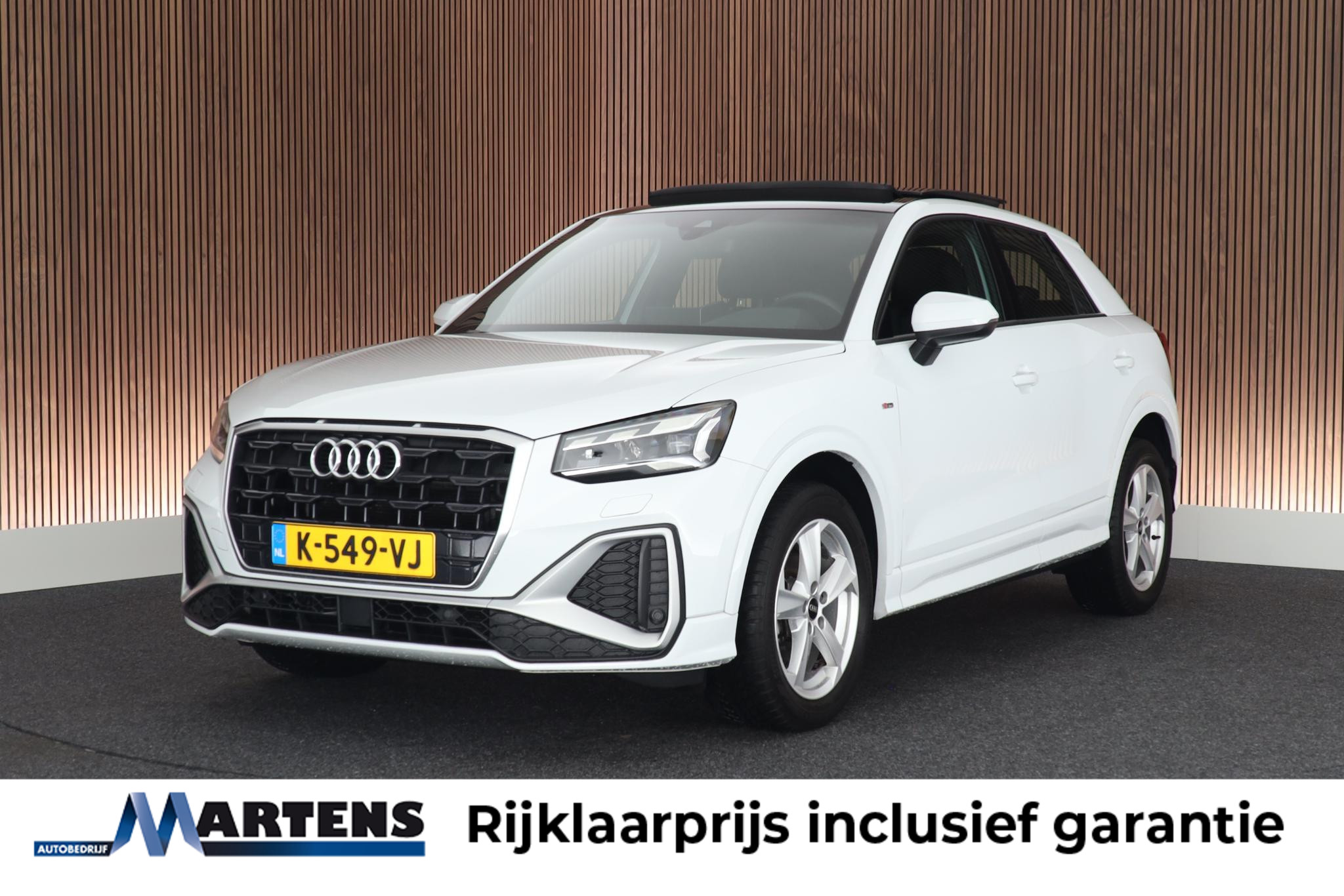 Audi Q2 35 TFSI 150pk S Edition 2021 - voorkant