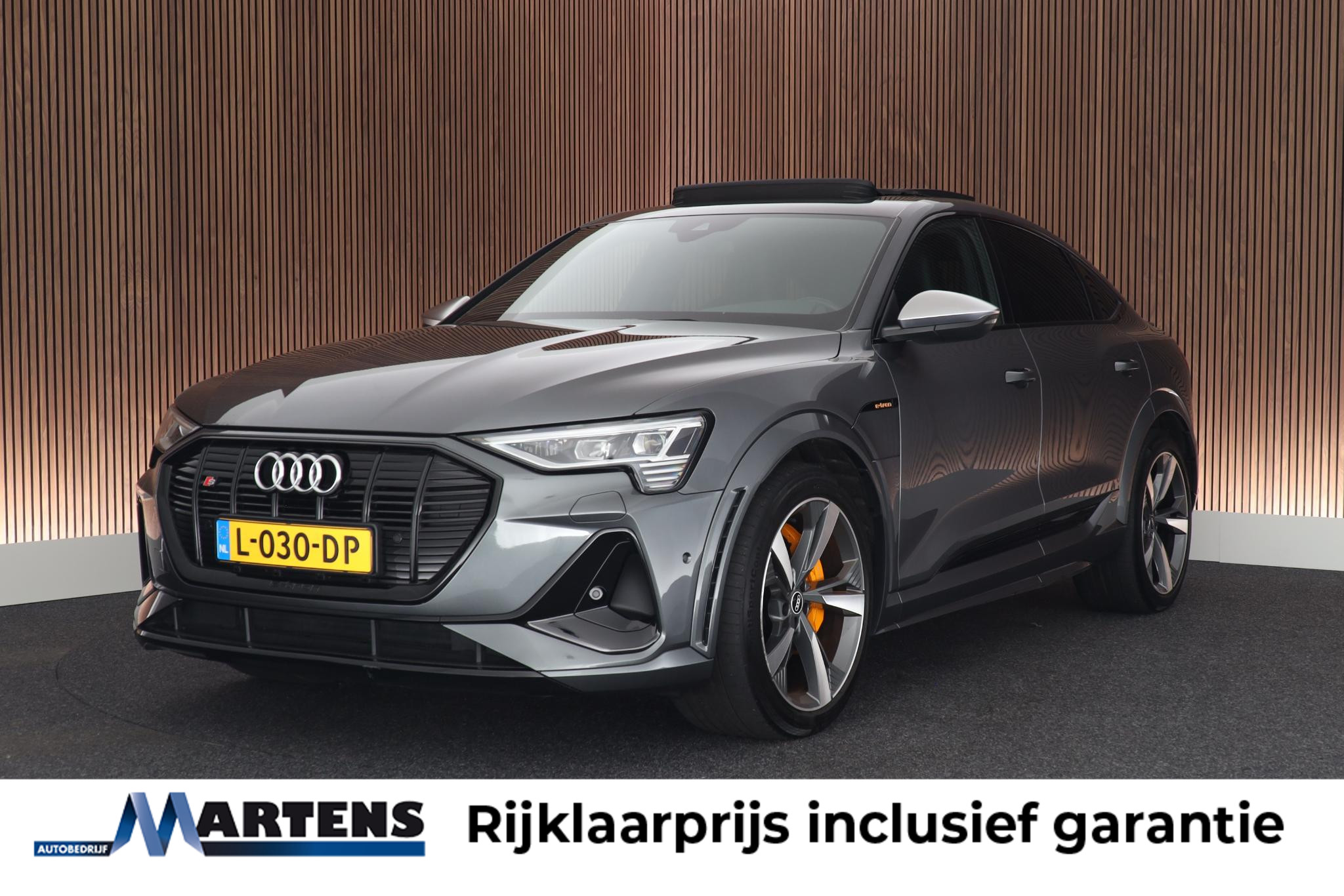 Audi E-tron S Sportback S quattro 503pk 95 kWh 2021 - voorkant