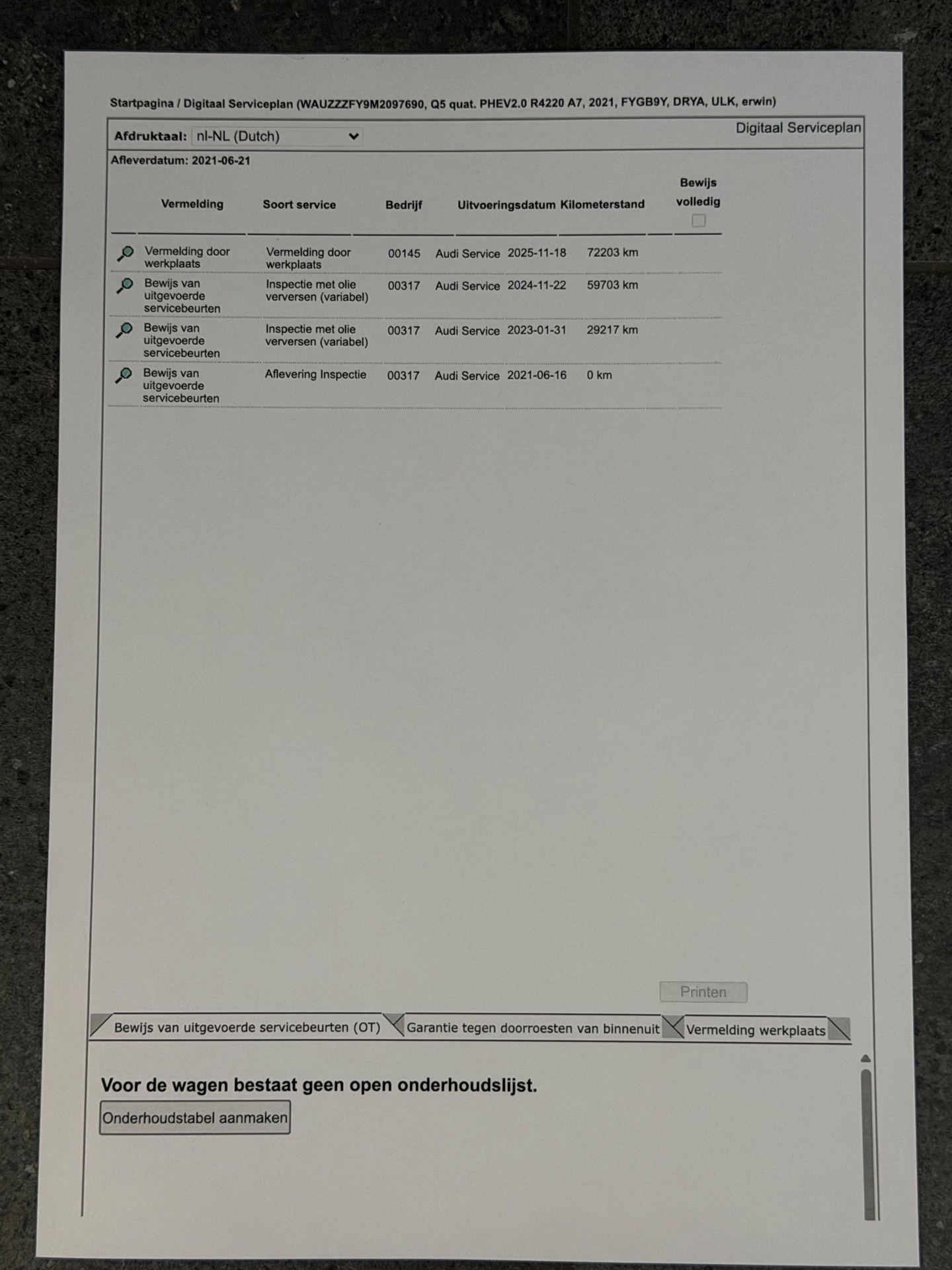 Foto van Audi Q5
