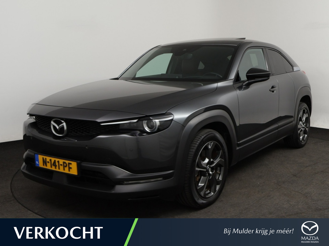 Mazda Mazda Mx-30 e-SkyActiv 145 Luxury / SCHUIFDAK /  KEY LESS 2021 - voorkant