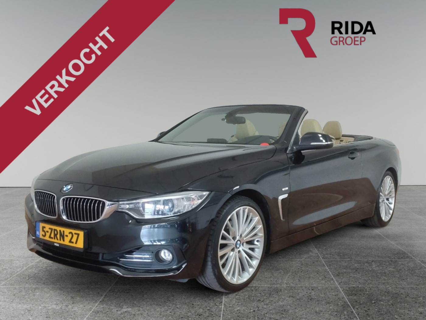 BMW 4-serie Cabrio 420i High Executive 2015 - voorkant