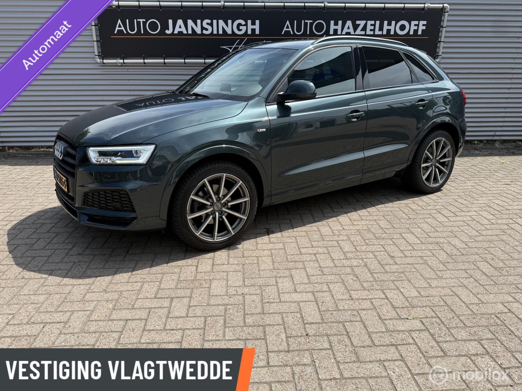 Audi Q3 1.4 TFSI 3X S Line NAP / TREKHAAK / NETTE STAAT 2017 - voorkant