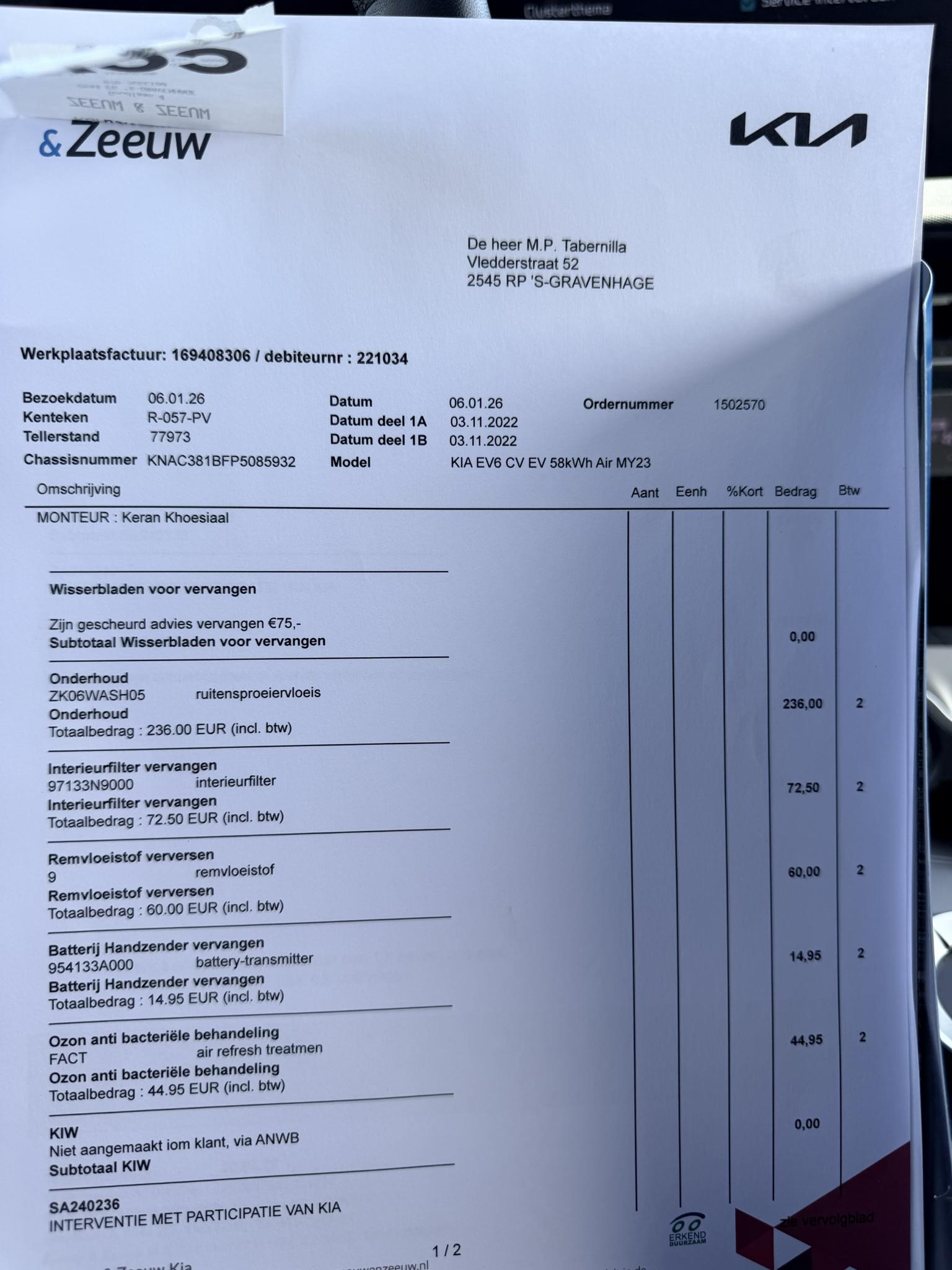 Foto van Kia Ev6