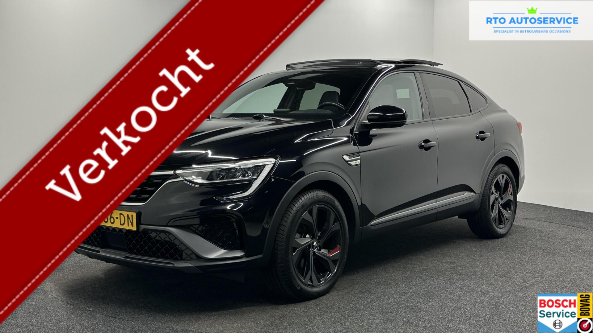Renault Arkana E-tech 1.6 E-Tech Hybrid 145 R.S. Line PANO CARPLAY CAMERA NAVI ADAPTIEF CRUISE. 2022 - voorkant