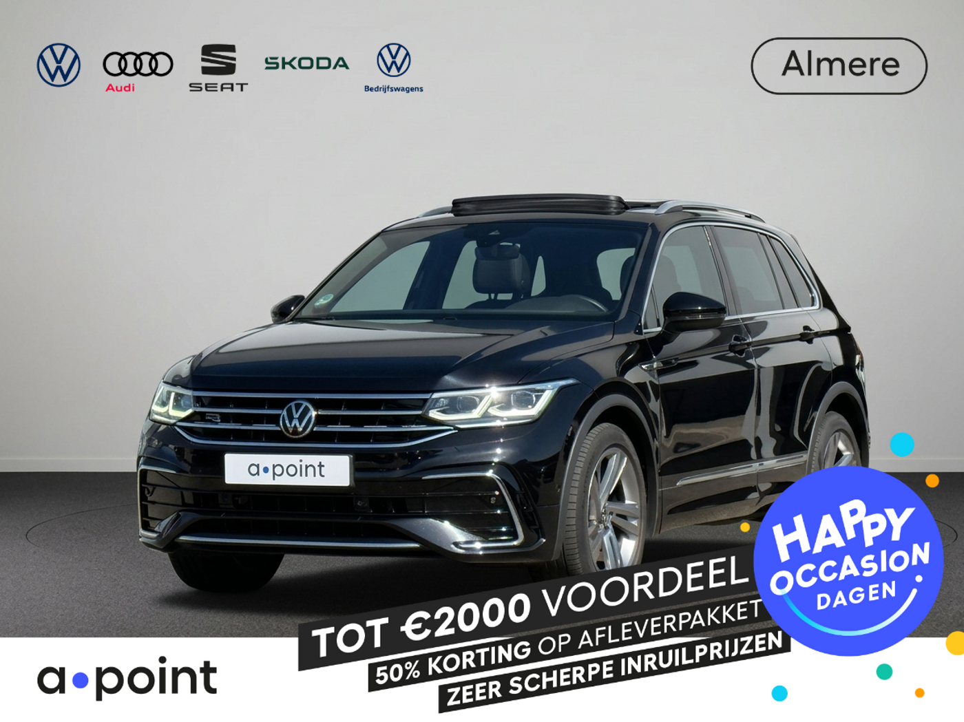 Volkswagen Tiguan 1.5 TSI R-Line Business+ 2023 - voorkant