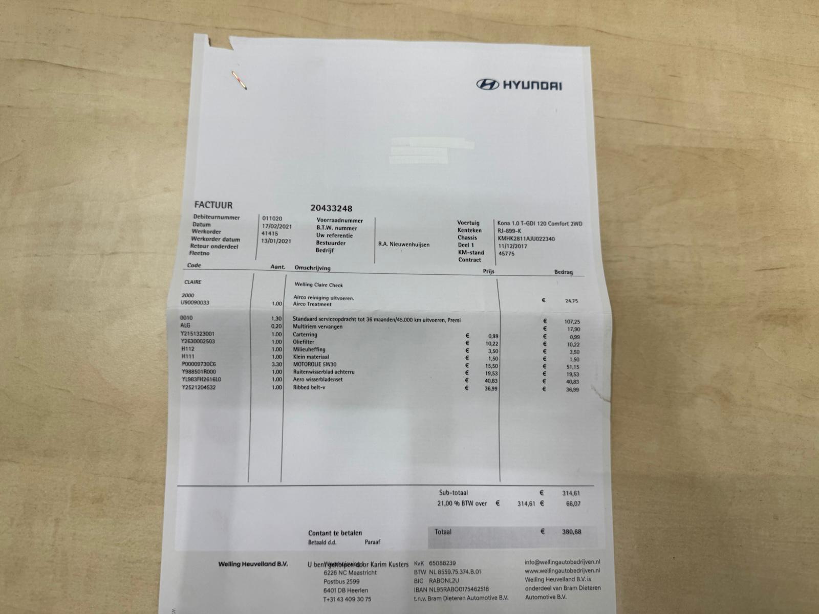 Foto van Hyundai Kona