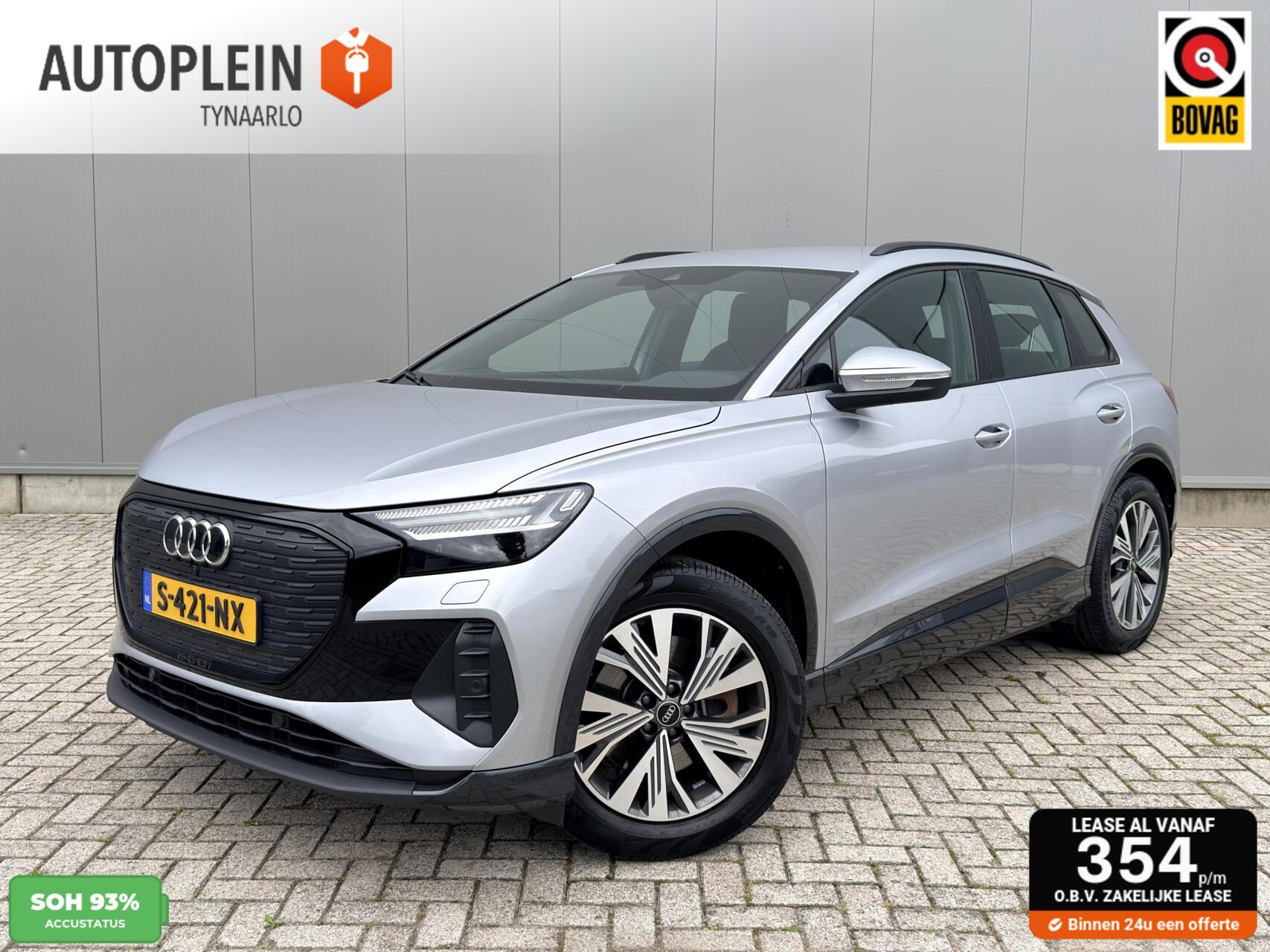 Audi Q4 40 E-tron 40 Advanced edition 77 kWh 1e eig|Dealer OH|ACC 2023 - voorkant