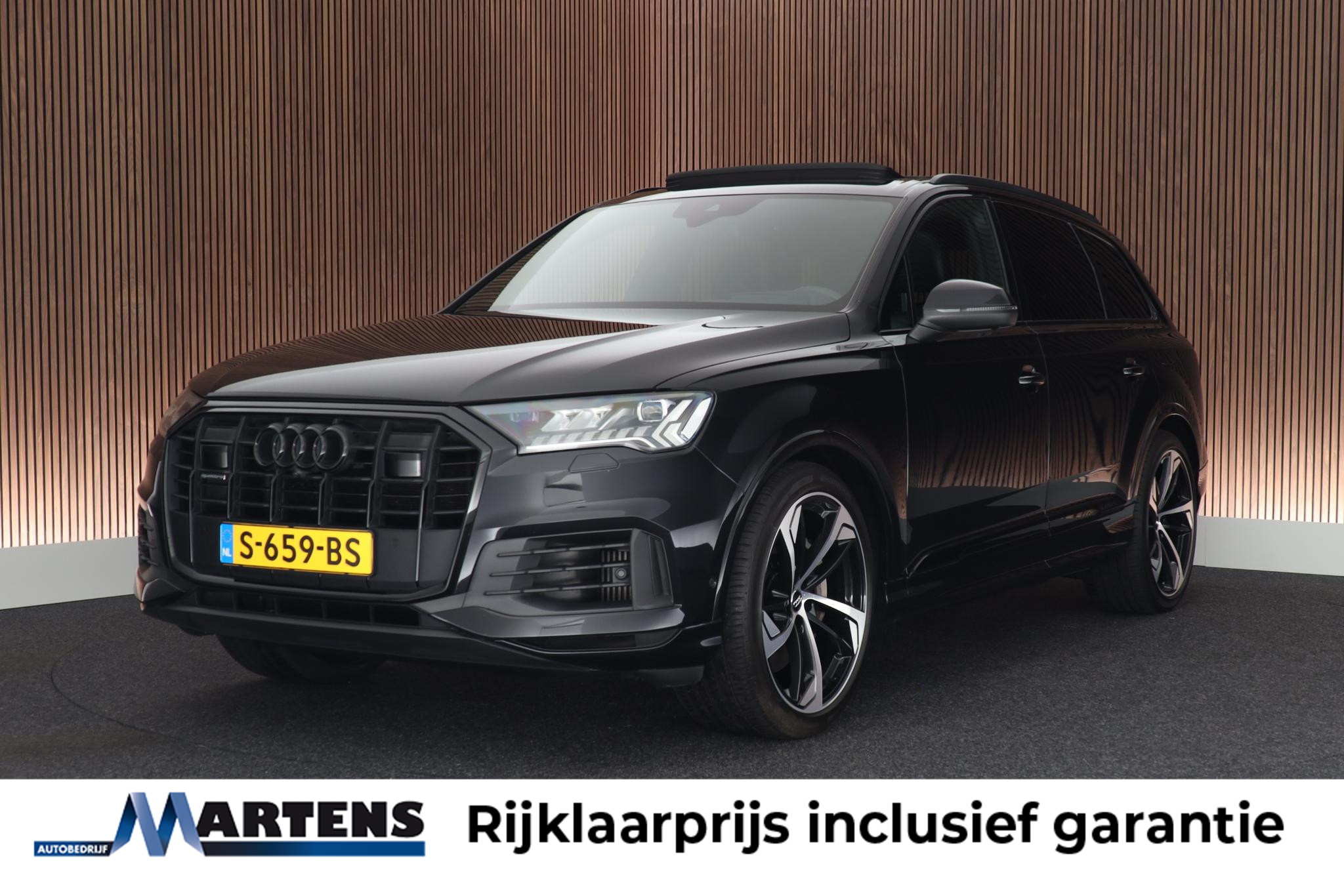 Audi Q7 55 TFSI E 55 TFSI e 381pk quattro Pro Line S 2020 - voorkant