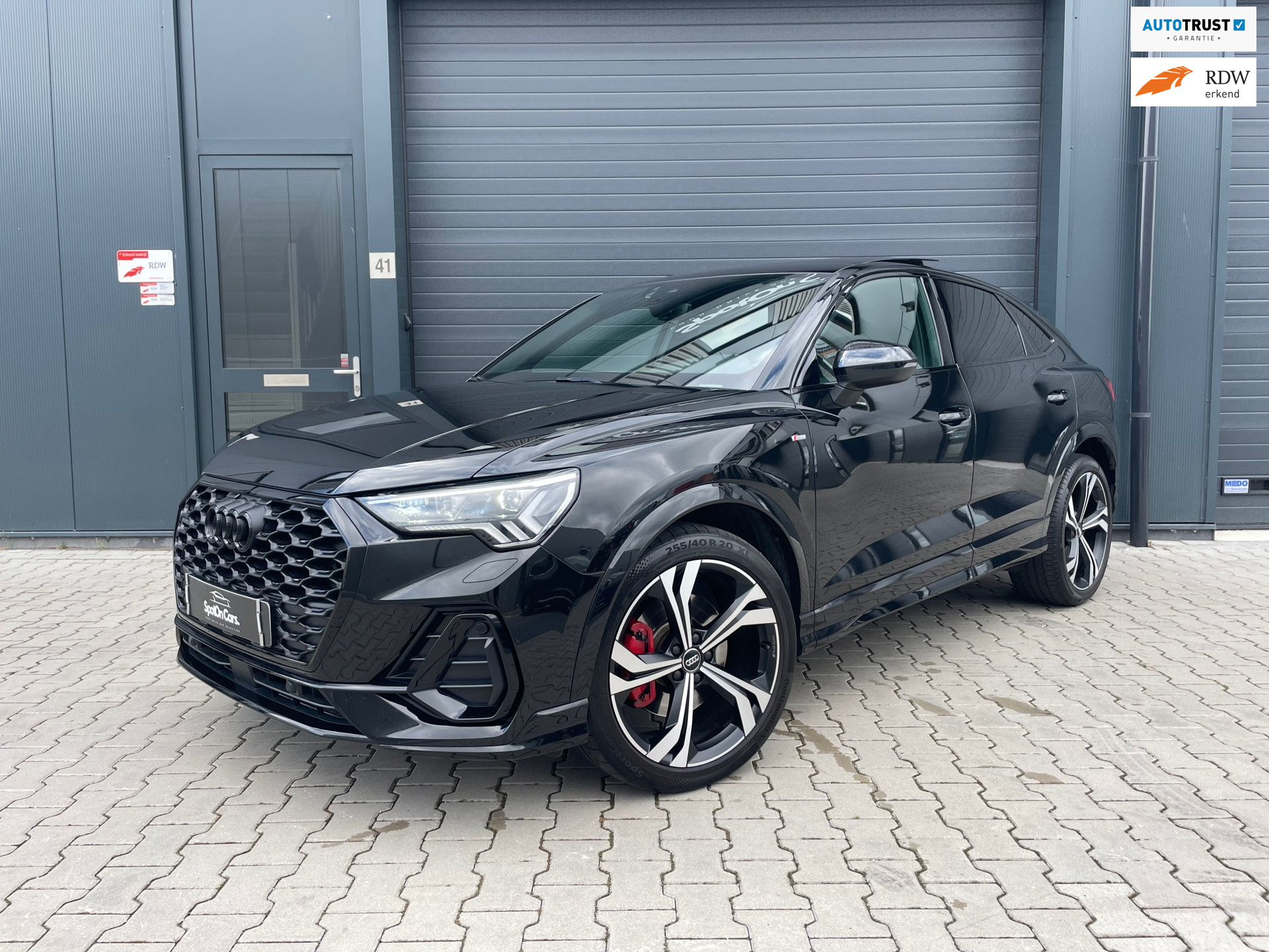 Audi Q3 Sportback 45 TFSI quattro edition one 3x S-Line PANO CAMERA MATRIX B&O 2019 - voorkant