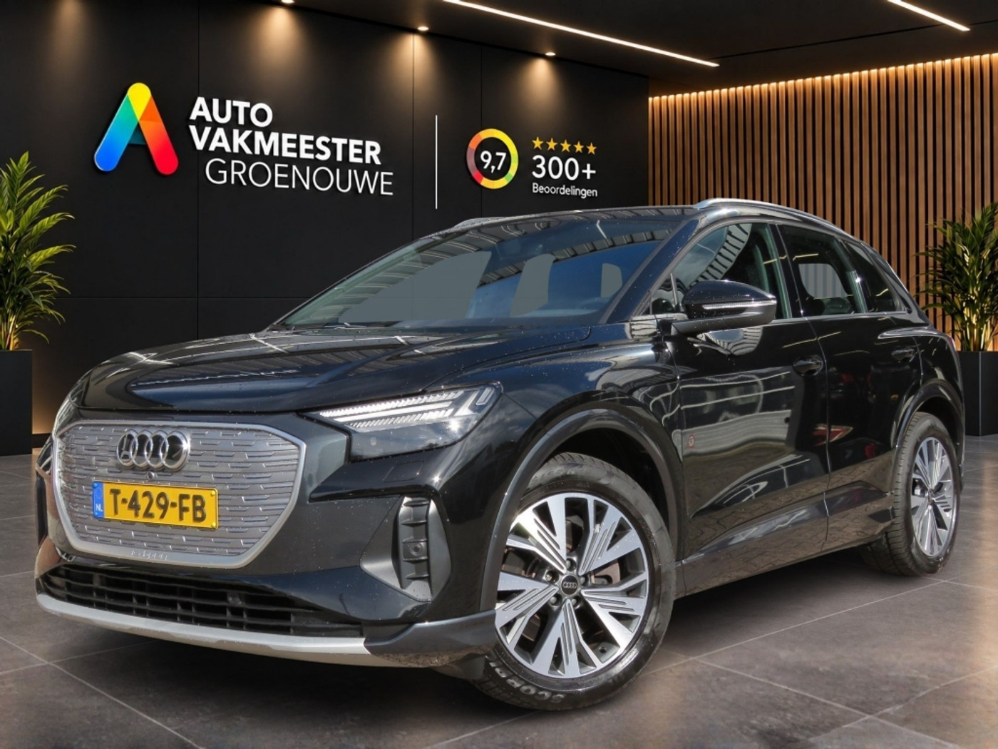 Audi Q4 40 E-tron 40 ADVANCED EDITION 77kWh / soh 96% / Elec.klep / 19 Inch / Sportstoelen / Stoelverw. / BOVAG garantie 2023 - voorkant