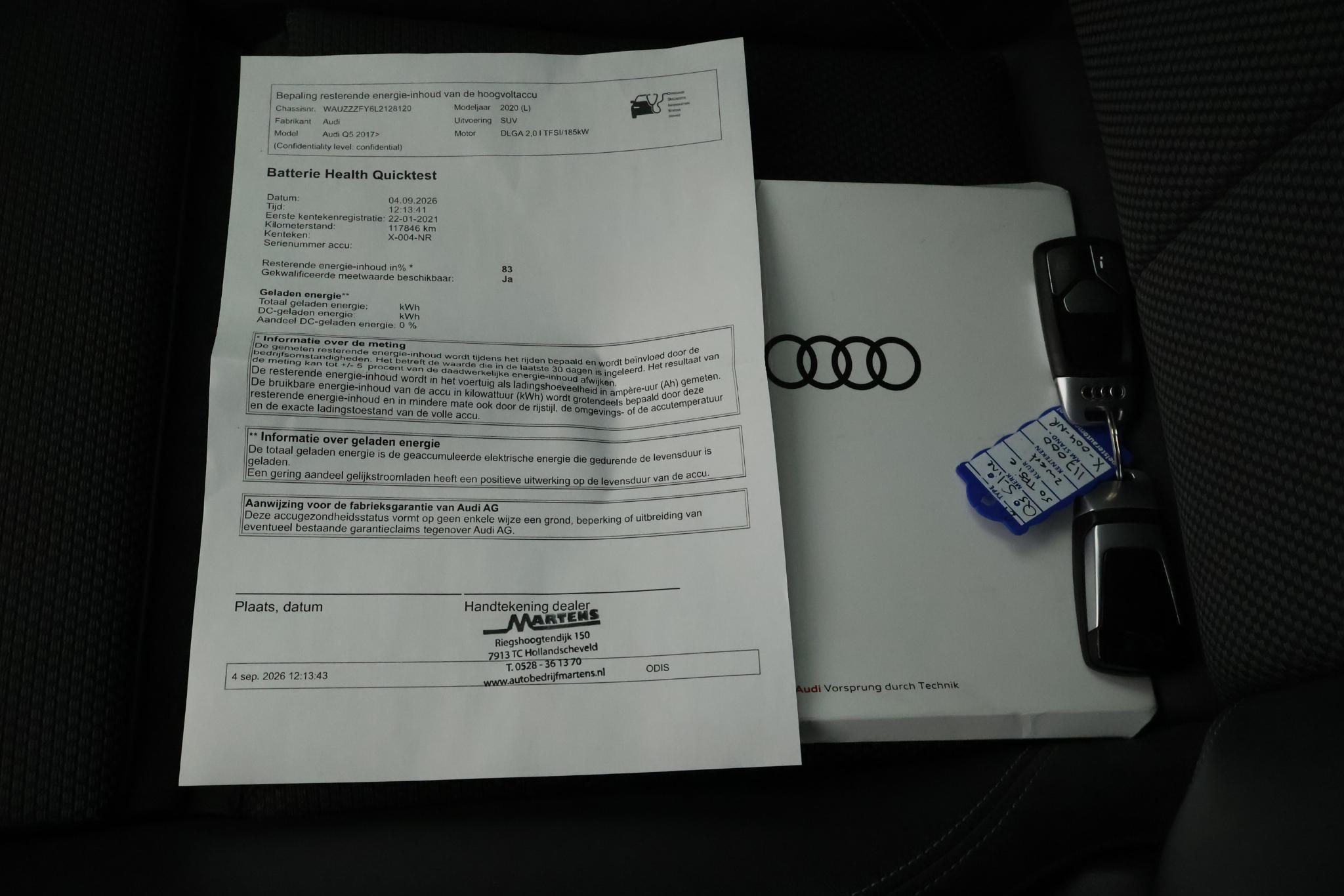 Foto van Audi Q5 50 TFSI E