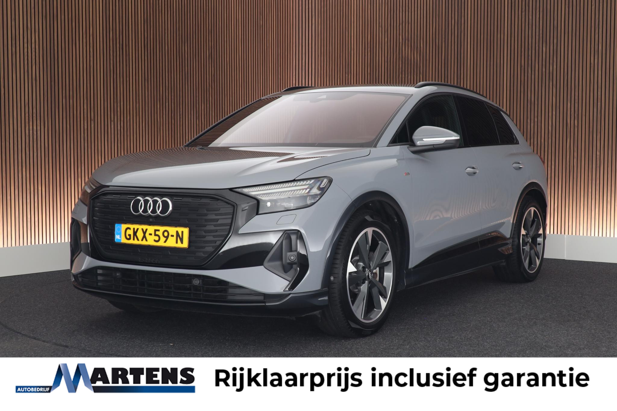 Audi Q4 50 E-tron 50 299pk quattro S edition 77 kWh 2022 - voorkant