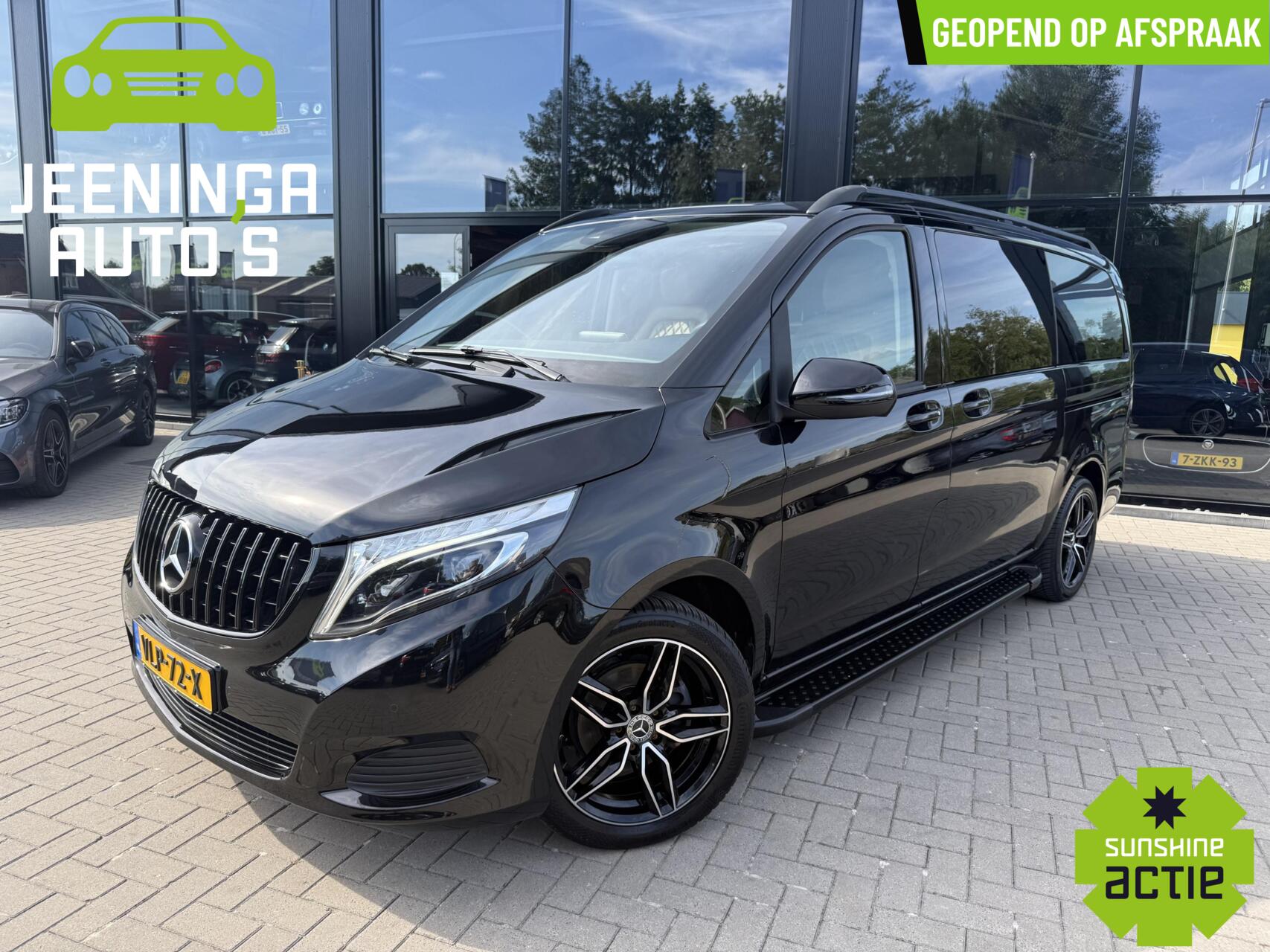Mercedes-Benz V-klasse 220d Lang DC|afn.Trekhaak|Navi|PDC|Leer|BTW 2019 - voorkant