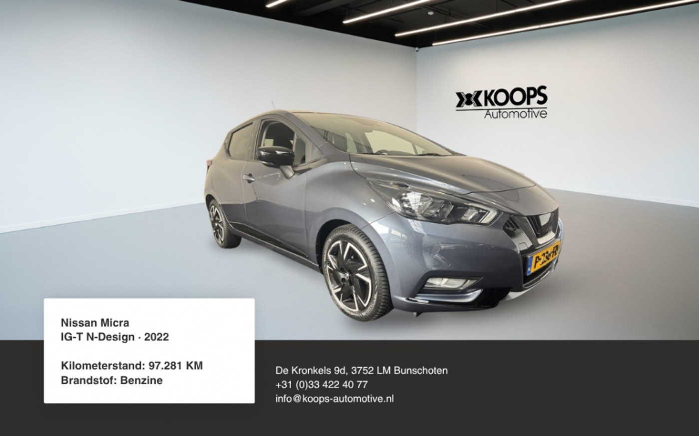 Nissan Micra 1.0 IG-T N-Design 2022 - voorkant