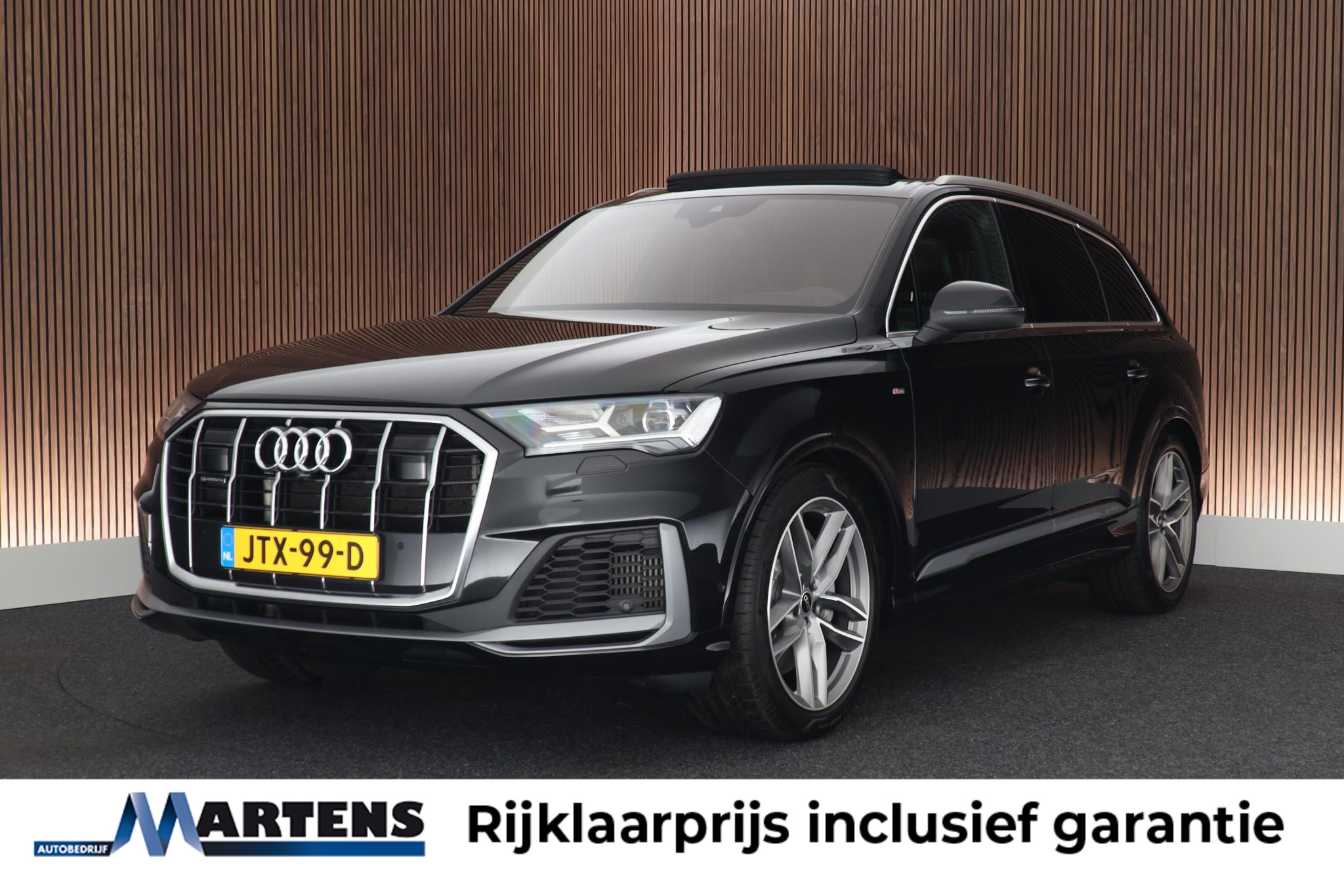 Audi Q7 55 TFSI E 55 TFSIe 381pk quattro Pro Line S 2022 - voorkant