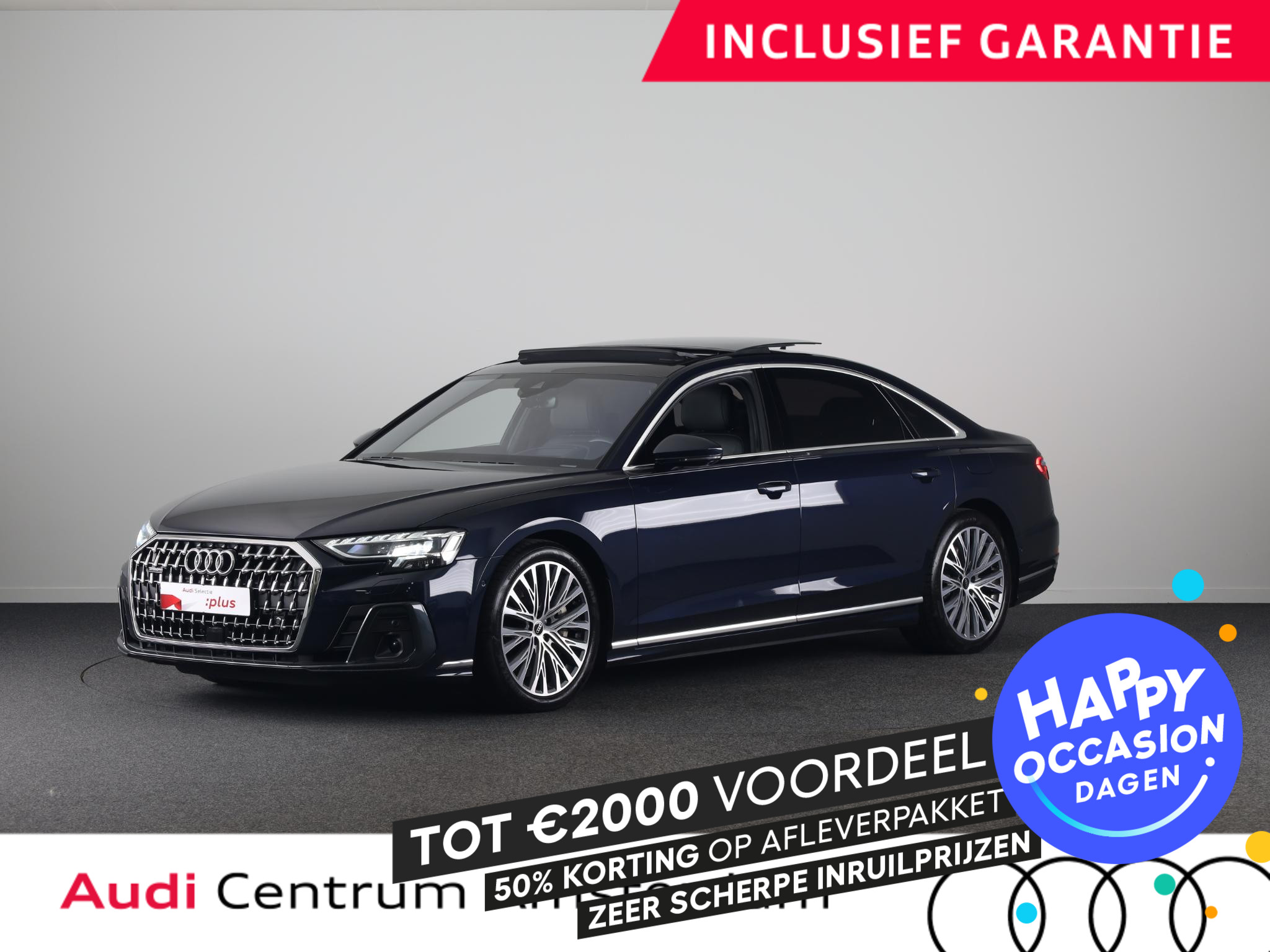 Audi A8 60 TFSI e quattro Lang 2025 - voorkant