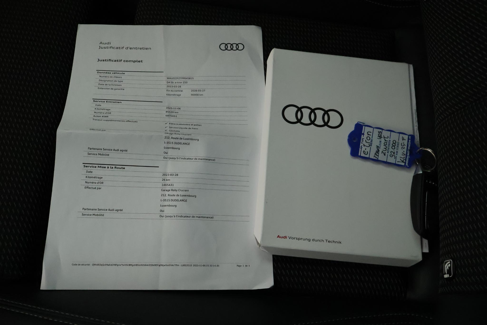 Foto van Audi Q4 Sportback 40 E-tron