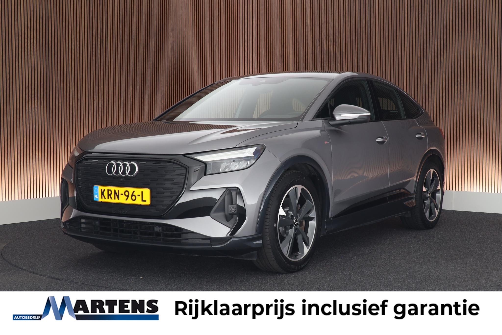 Audi Q4 Sportback 50 E-tron 50 299pk quattro S edition 77 kWh 2022 - voorkant