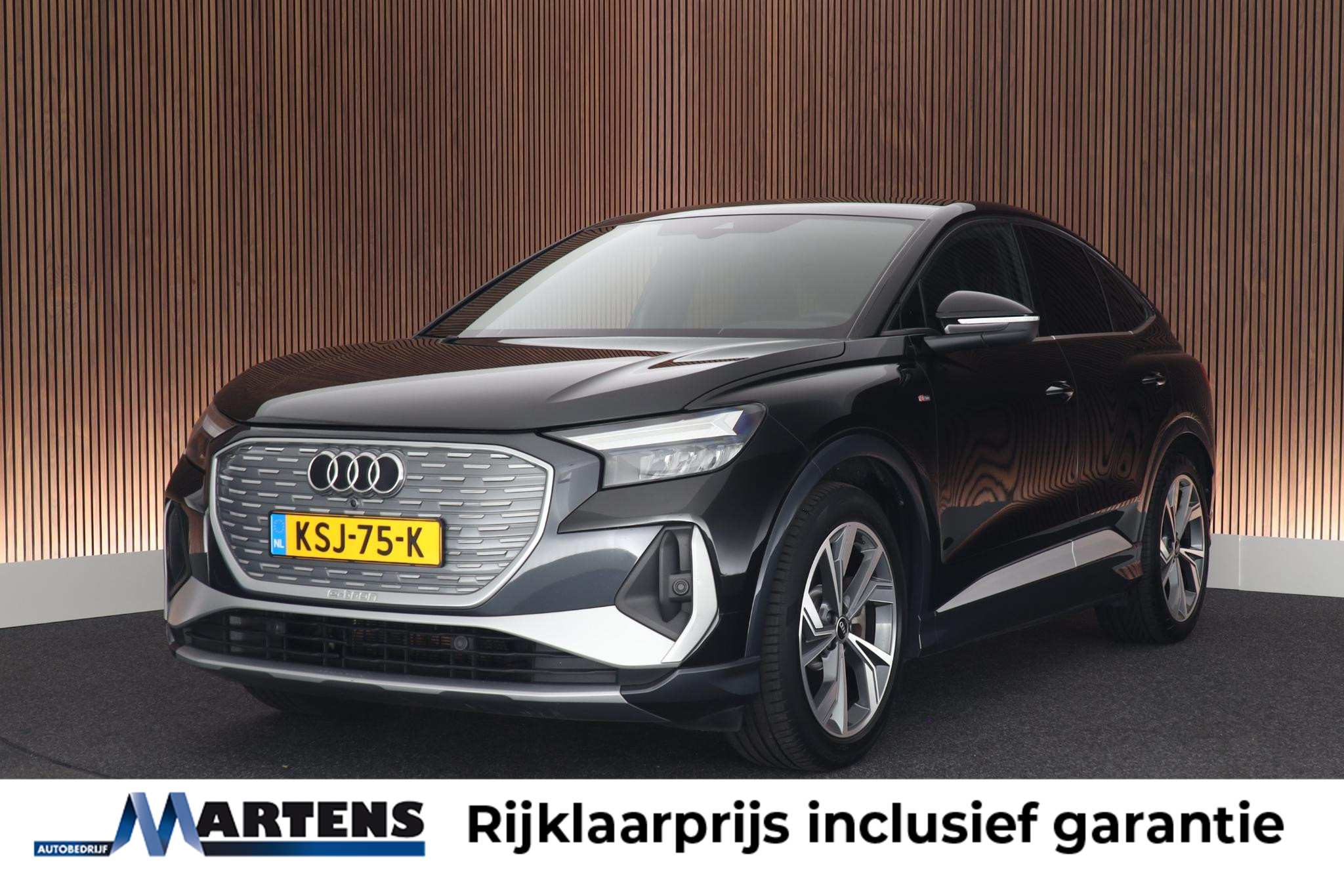 Audi Q4 Sportback 40 E-tron 40 204pk S Edition 77 kWh 2022 - voorkant
