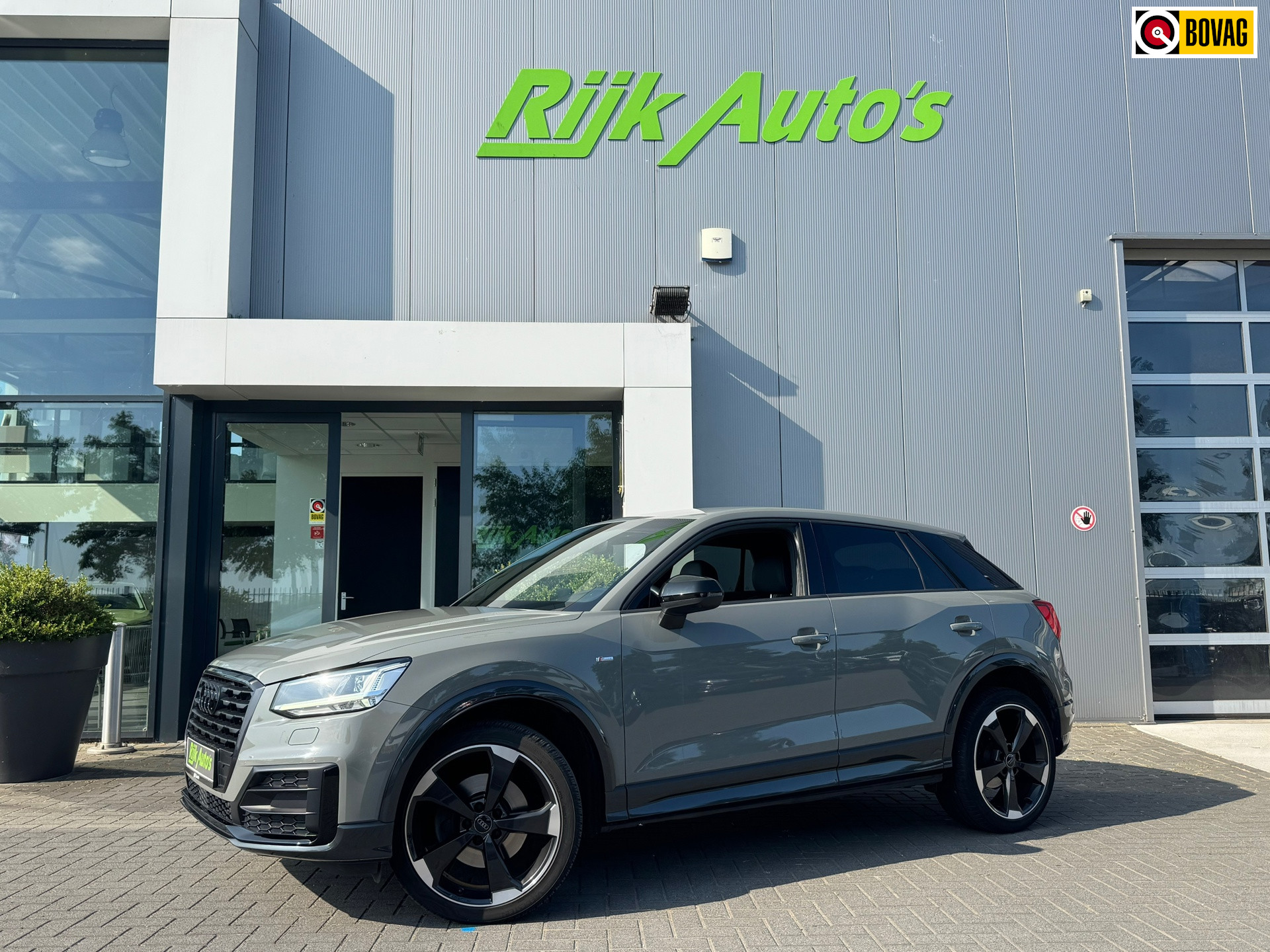 Audi Q2 1.4 TFSI S-Line * 1E Eigenaar * Dealer Onderhouden * Black Pack 2017 - voorkant