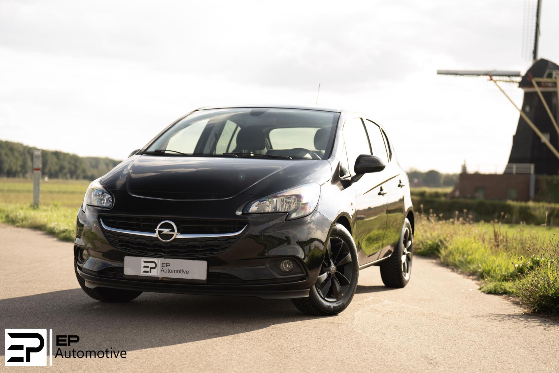 Opel Corsa 1.4 Black Edition|Carplay|Stoel&Stuur Verwarming| 2017 - voorkant