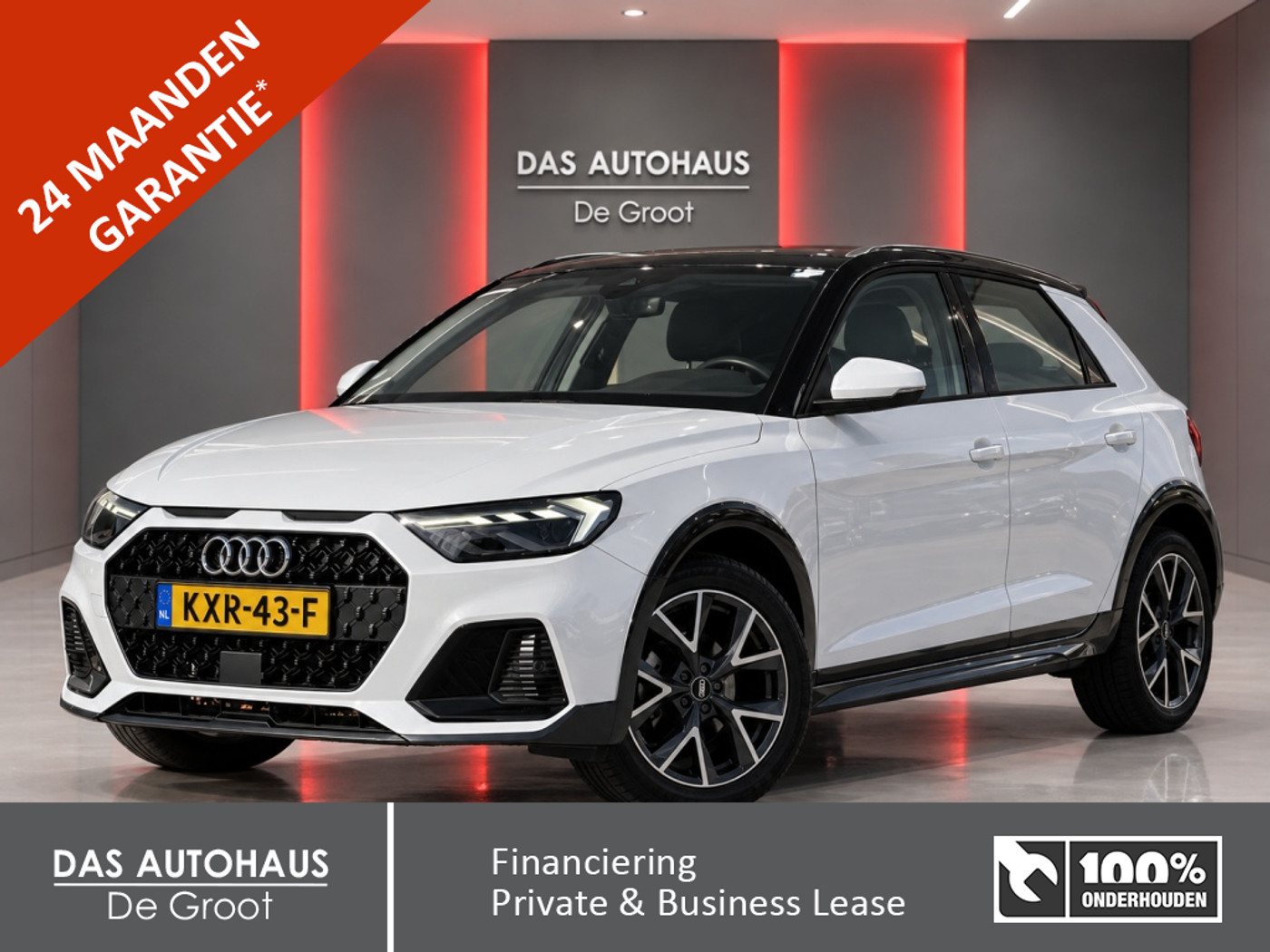 Audi A1 Allstreet 30 TFSI S-Tronic S-Line Black Edition | Leer | Navi | Camera 2023 - voorkant
