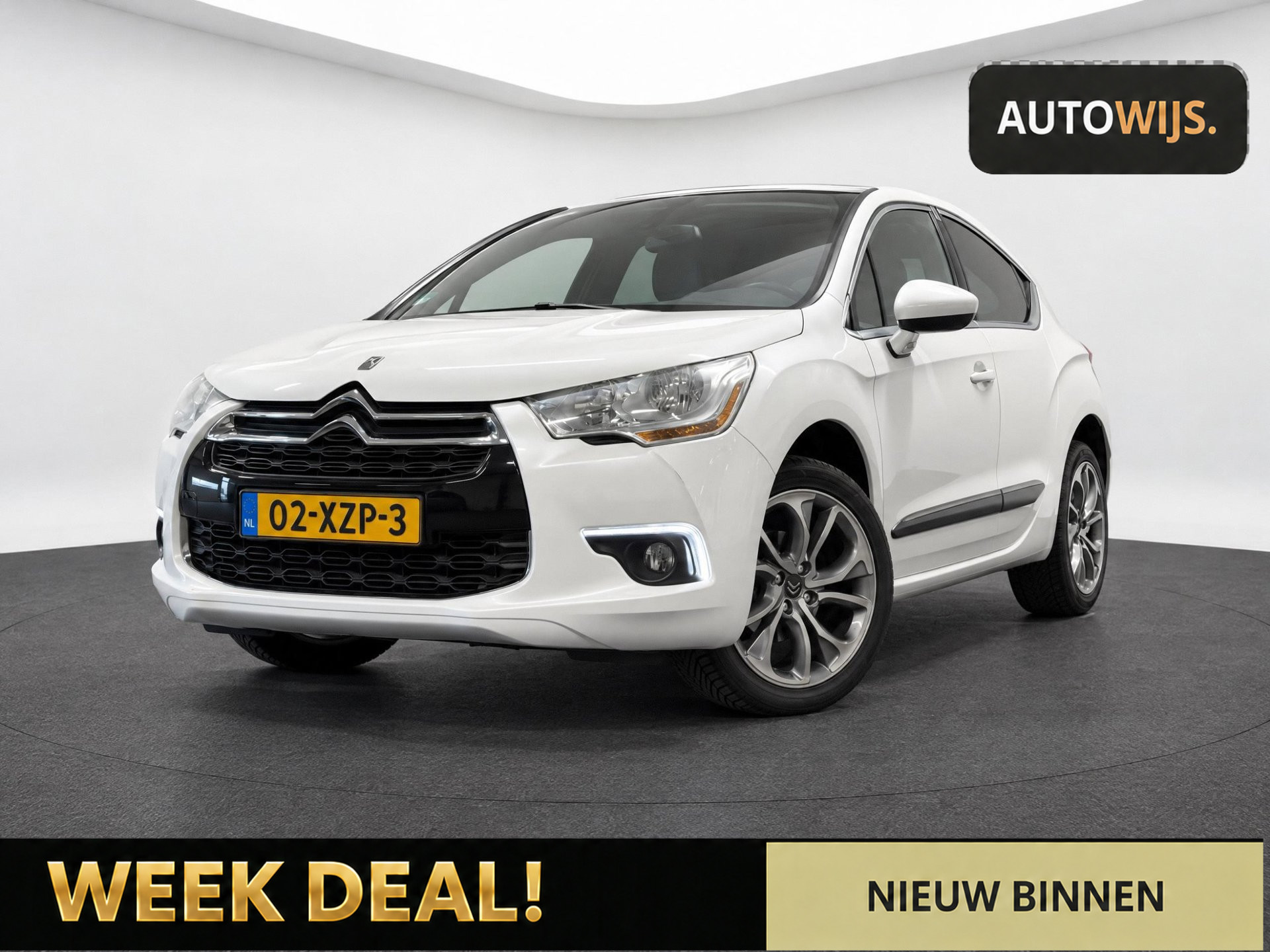 Citroen Ds4 1.6 VTi So Chic|LM-VELG|NL AUTO|APK 5-2027|GOED ONDERHOUDEN 2012 - voorkant