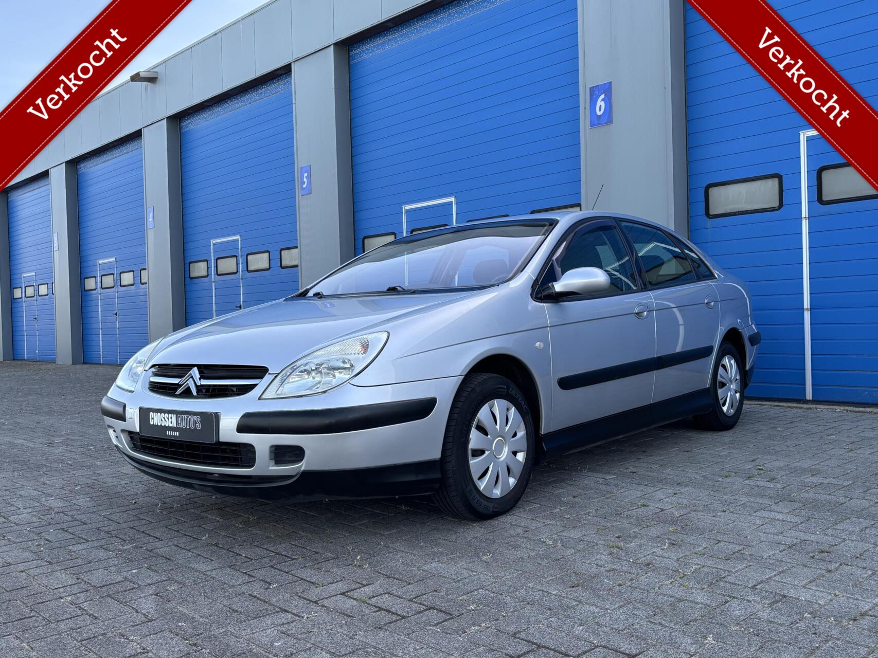 Citroen C5 1.8-16V Ligne Prestige, Trekhaak, NAP, nette auto 2003 - voorkant