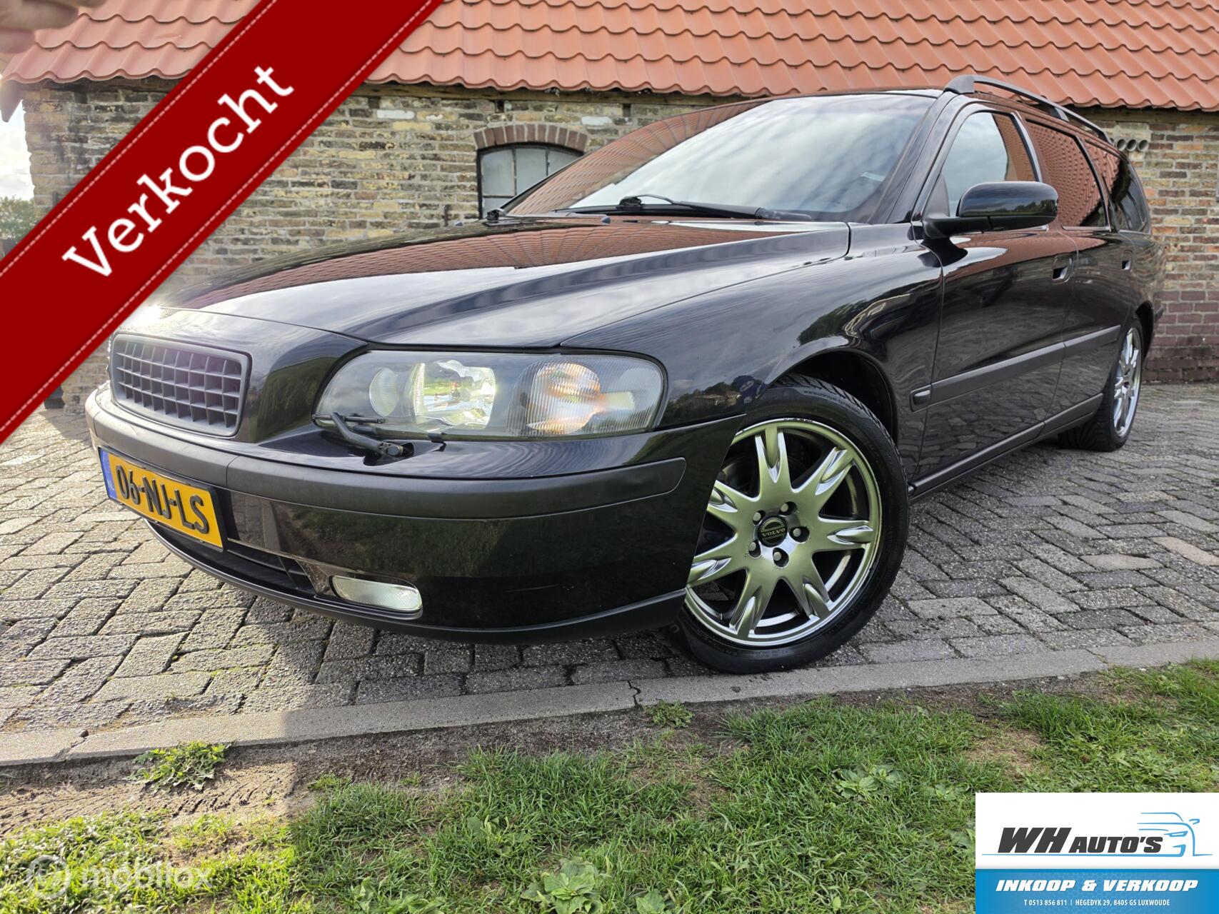 Volvo V70 2.5 T Titanium mooie kmstand! 243.dkm 2003 - voorkant