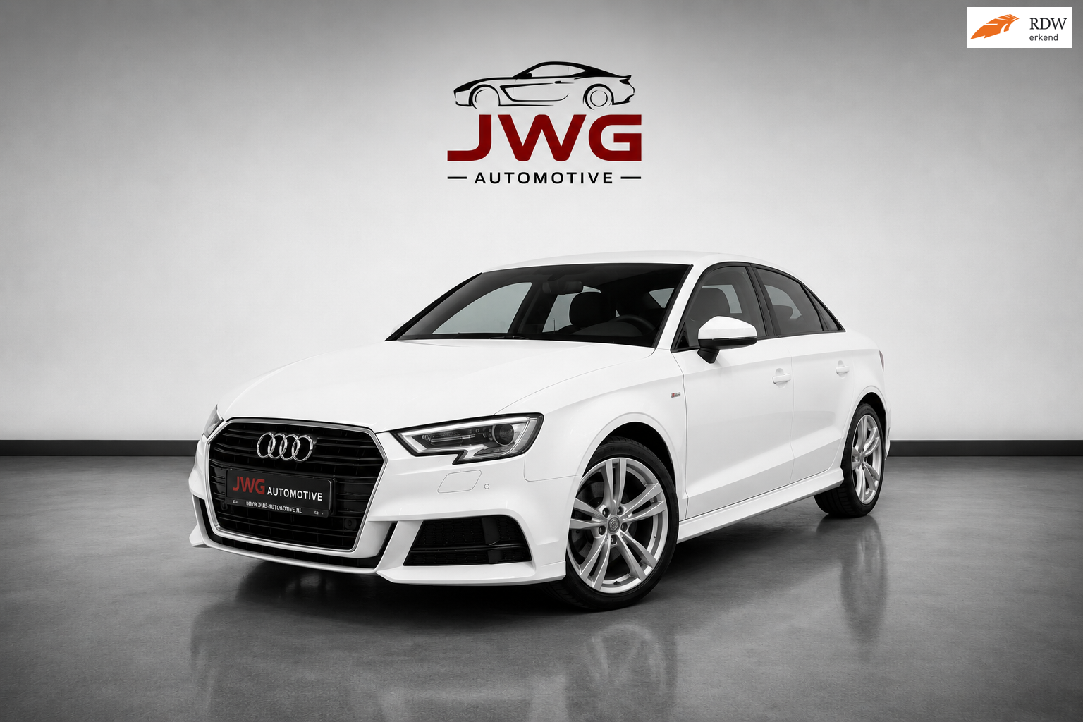 Audi A3 Limousine 35 TFSI Sport S TRONIC 150PK 2E EIG/LEER/XENON 2018 - voorkant