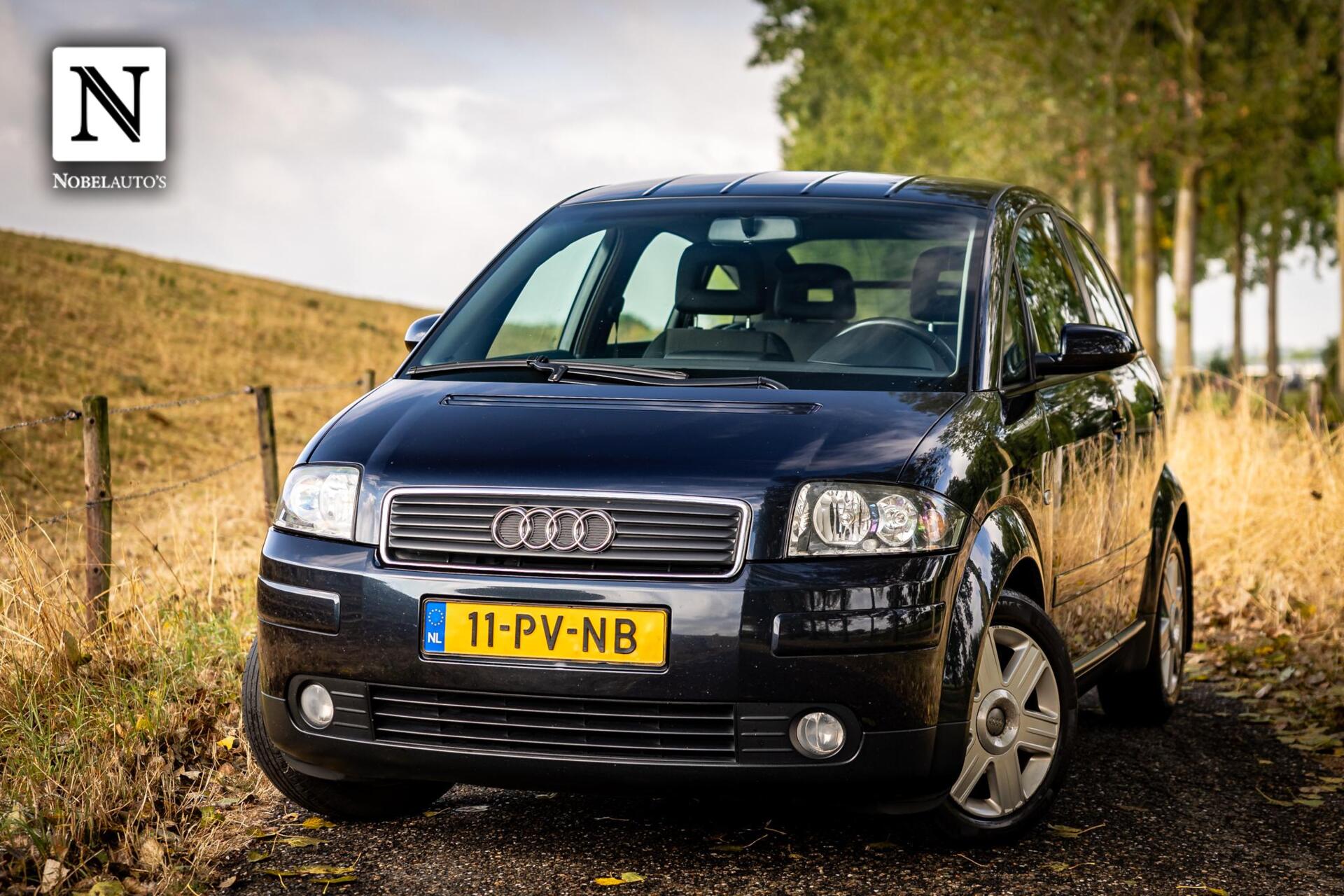Audi Audi A2 1.6 FSI |Nap |110pk |Clima |Cruise |Parkeersensor 2005 - voorkant
