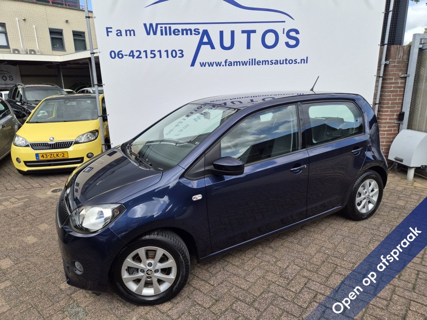 Skoda Citigo 1.0 Grt. Drive Airco Nap NL 2014 - voorkant