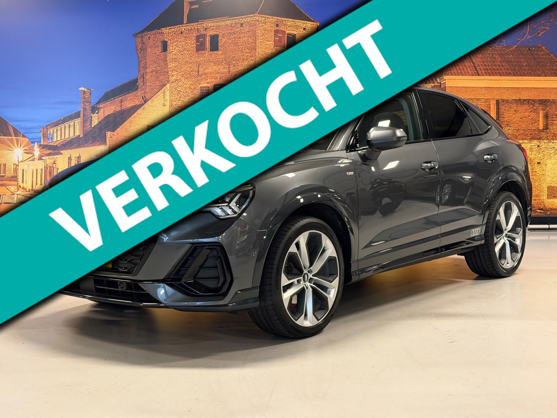 Audi Q3 Sportback 35 TFSi S-Edition Automaat Panodak B&O Camera Carplay 2020 - voorkant