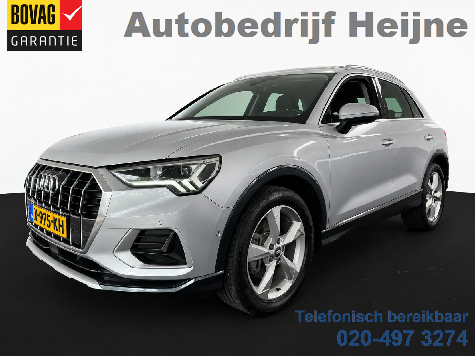 Audi Q3 45 TFSI 230PK QUATTRO S-TRONIC ADVANCED 2019 - voorkant