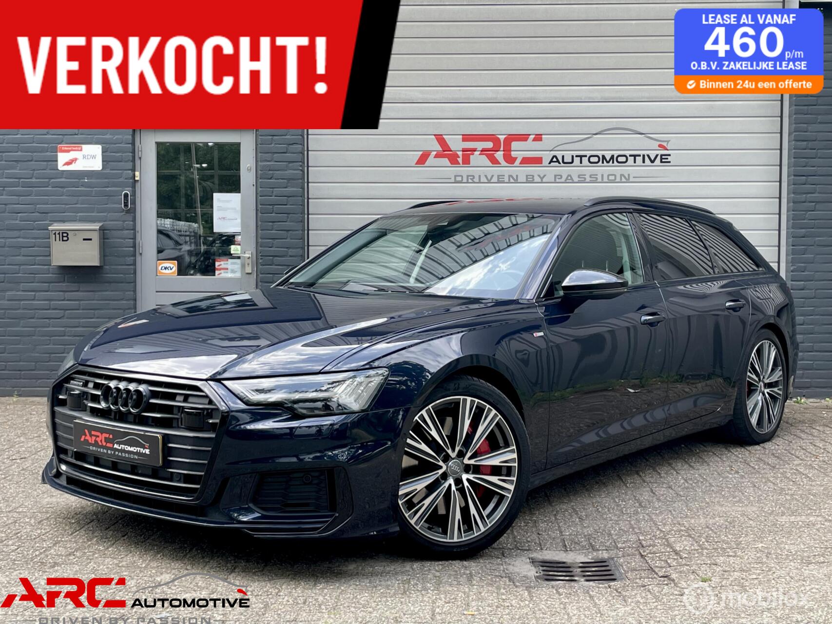 Audi A6 Avant 55 TFSIe quattro S-line - CAMERA/ACC/KEYLESS 2020 - voorkant