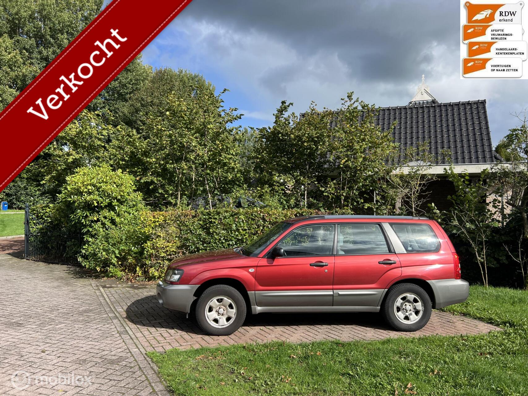 Subaru Forester 2.0 AWD  Automaat bj 2003 2003 - voorkant