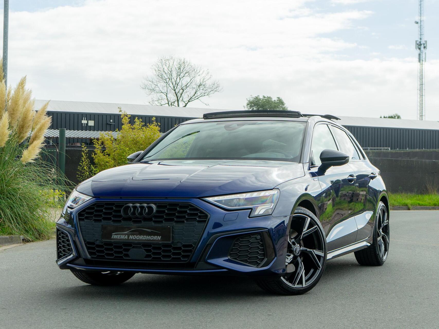 Audi A3 Sportback 35 TFSI Pro S-Line Panoramadak|LED|Sportstoelen|Lane assist.|stoelverw.|black optic 2020 - voorkant