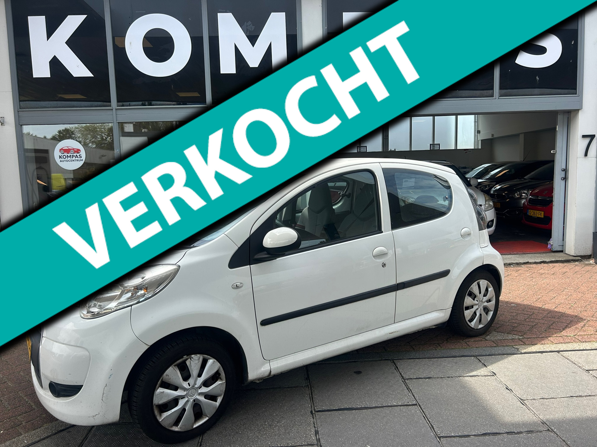 Citroen Citroen C1 1.0-12V Ambiance |5DEURS|NAP|EL.RAMEN|APK27|AUX 2010 - voorkant