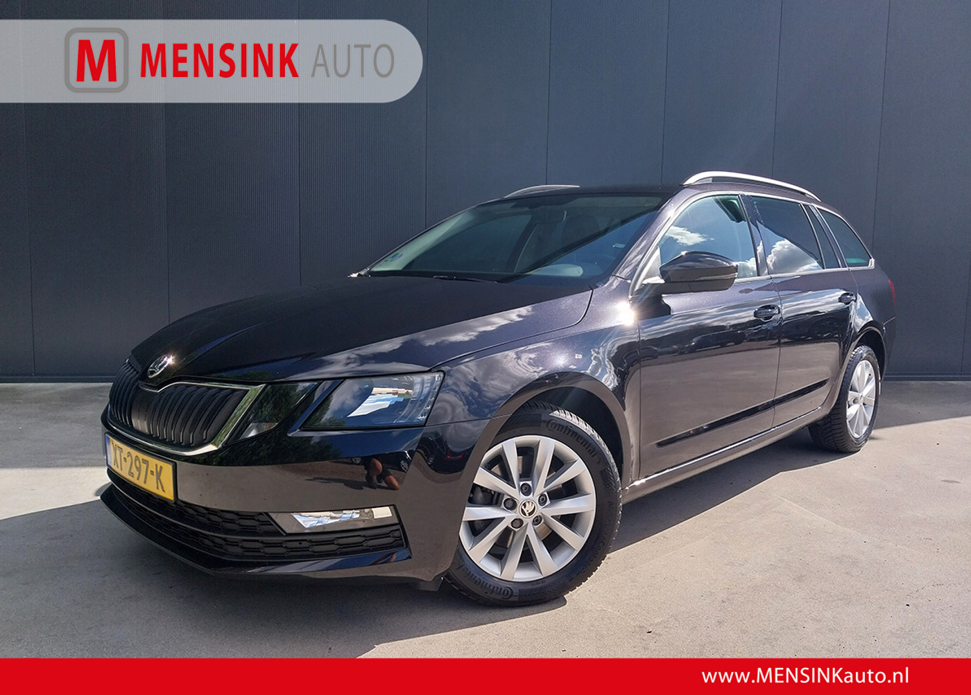 Skoda Octavia 1.0 TSI Greentech Ambition NAVI CRUISE ECC TREKHAAK LED 2019 - voorkant