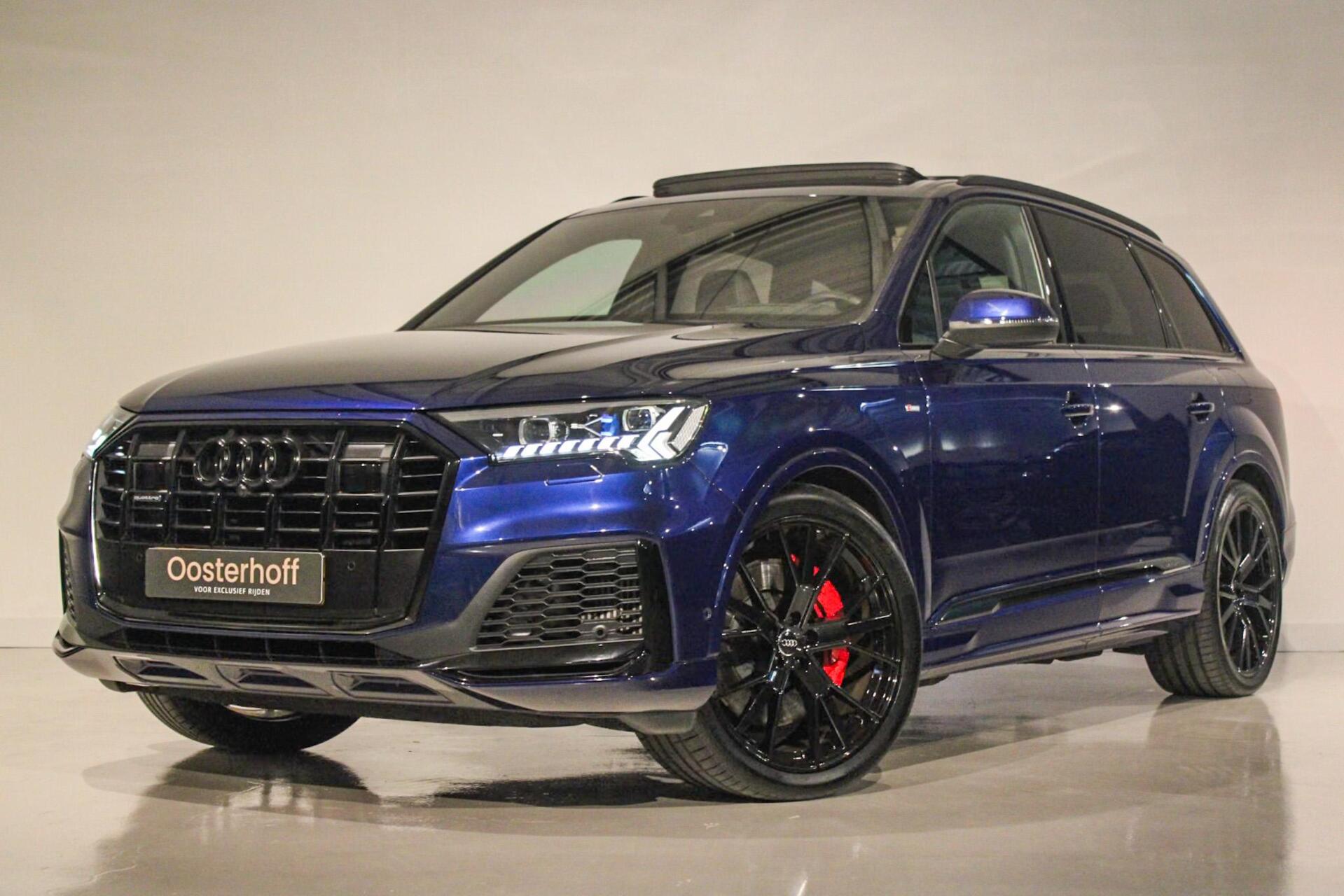 Audi Q7 55 TFSI E 55 TFSI e Quattro Pro Line Plus PANO | HUD | LUCHTV 2020 - voorkant