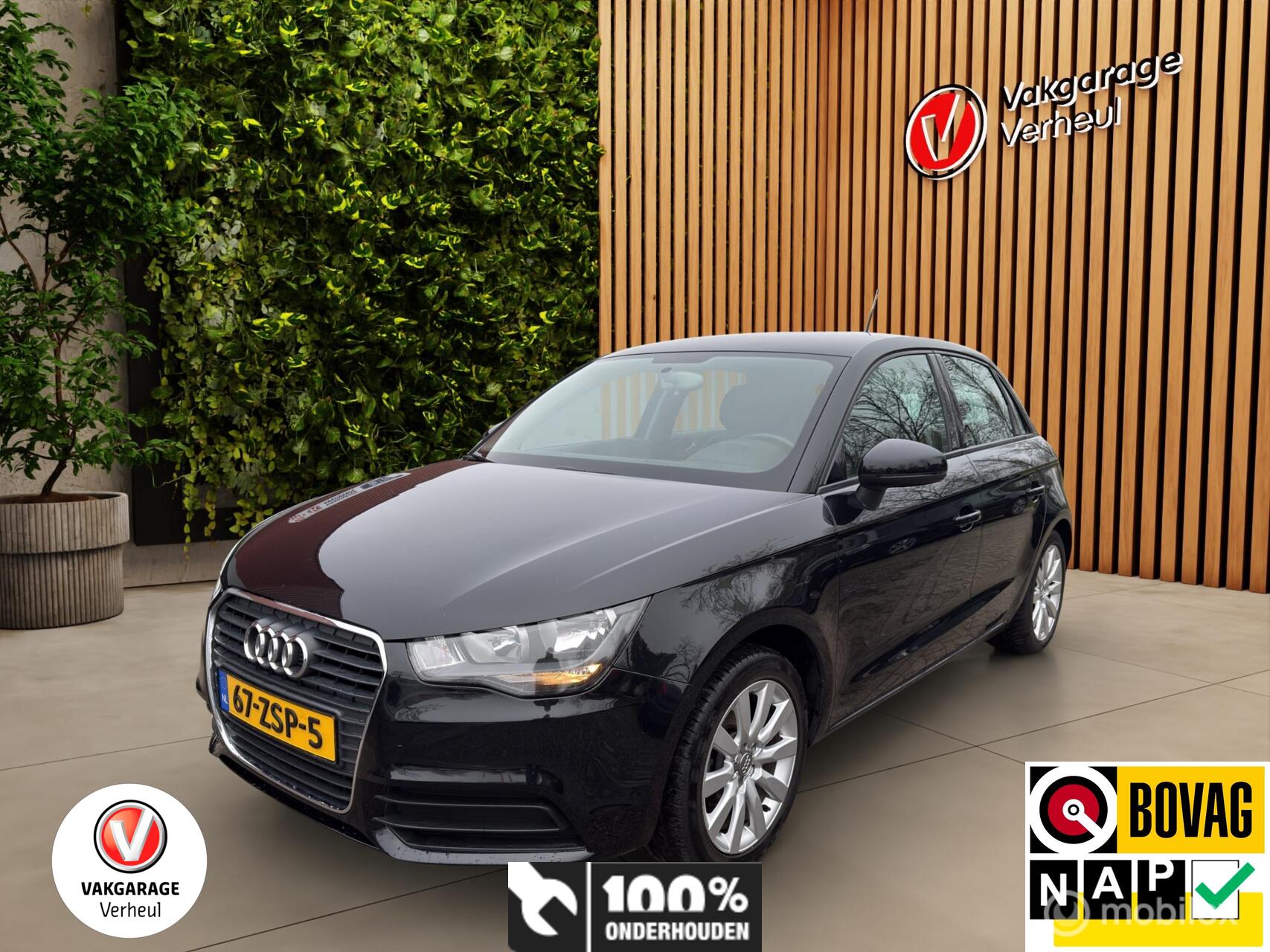 Audi A1 Sportback 1.2 TFSI Attraction|5Drs|Navi|Nap 2013 - voorkant