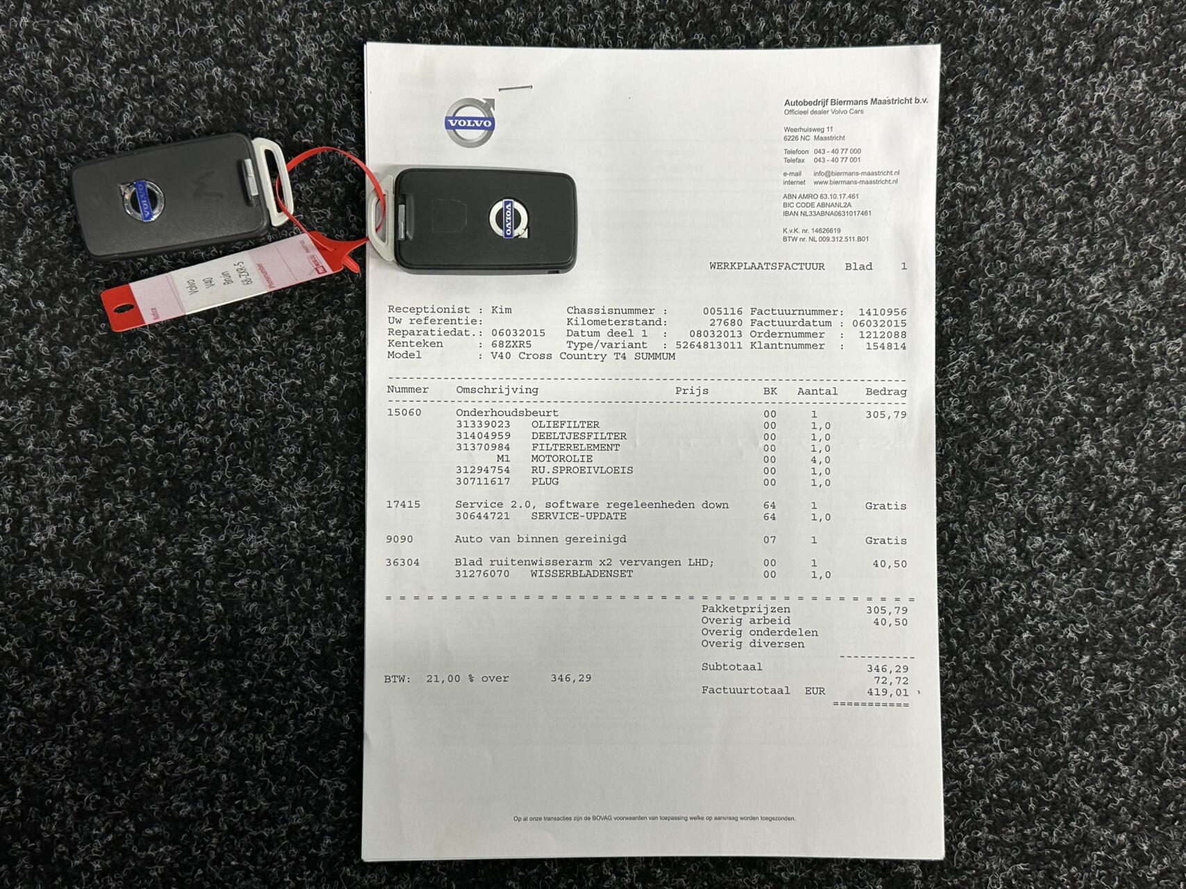 Foto van Volvo V40 Cross Country