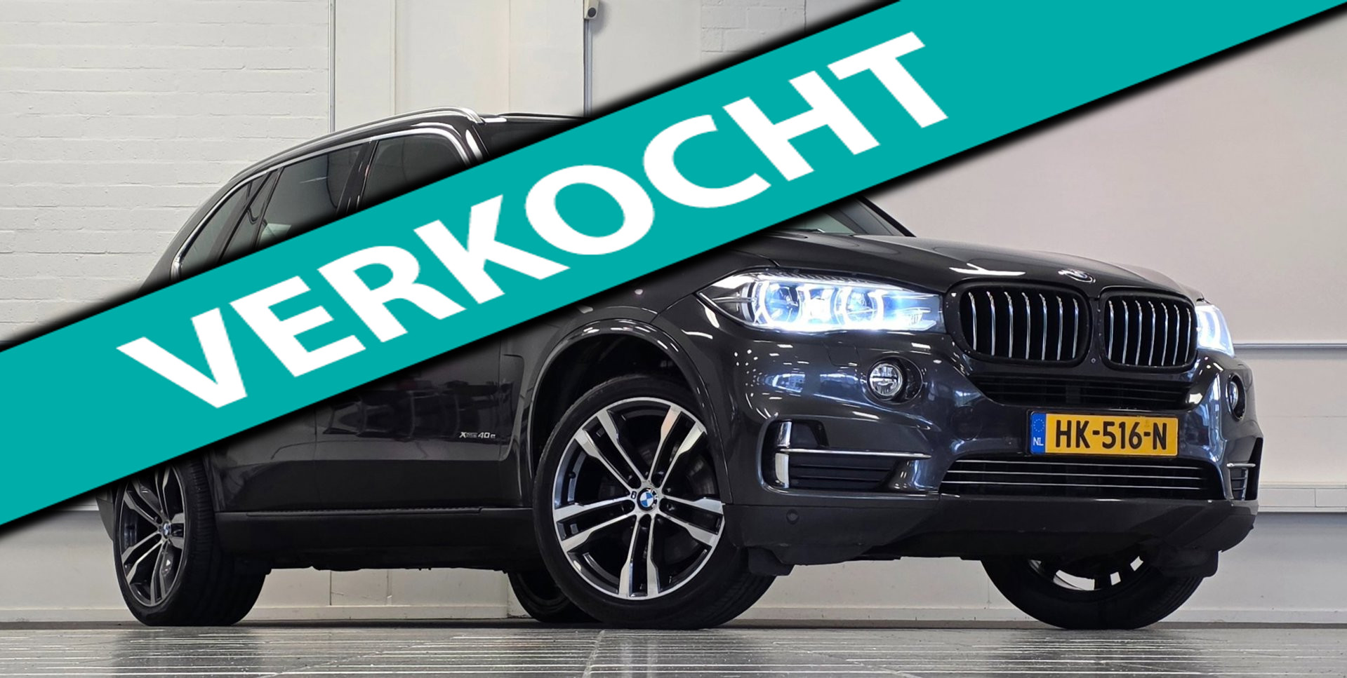 BMW X5 Xdrive40e XDrive40e High Executive Nieuwe motor en accu Pano Harmen 2015 - voorkant