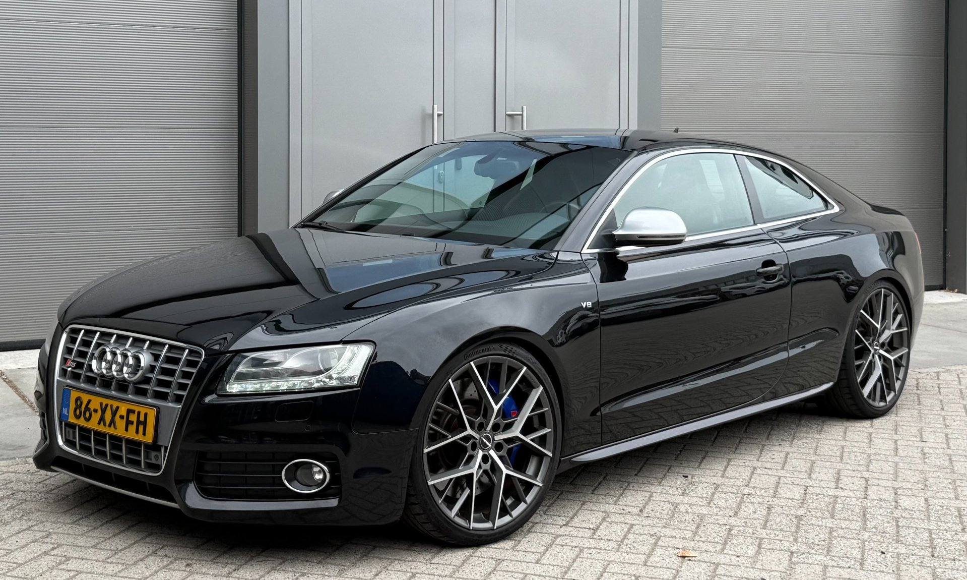 Audi Audi S5 4.2 FSI S5 quattro S Line  2007 Zwart NAP 2007 - voorkant