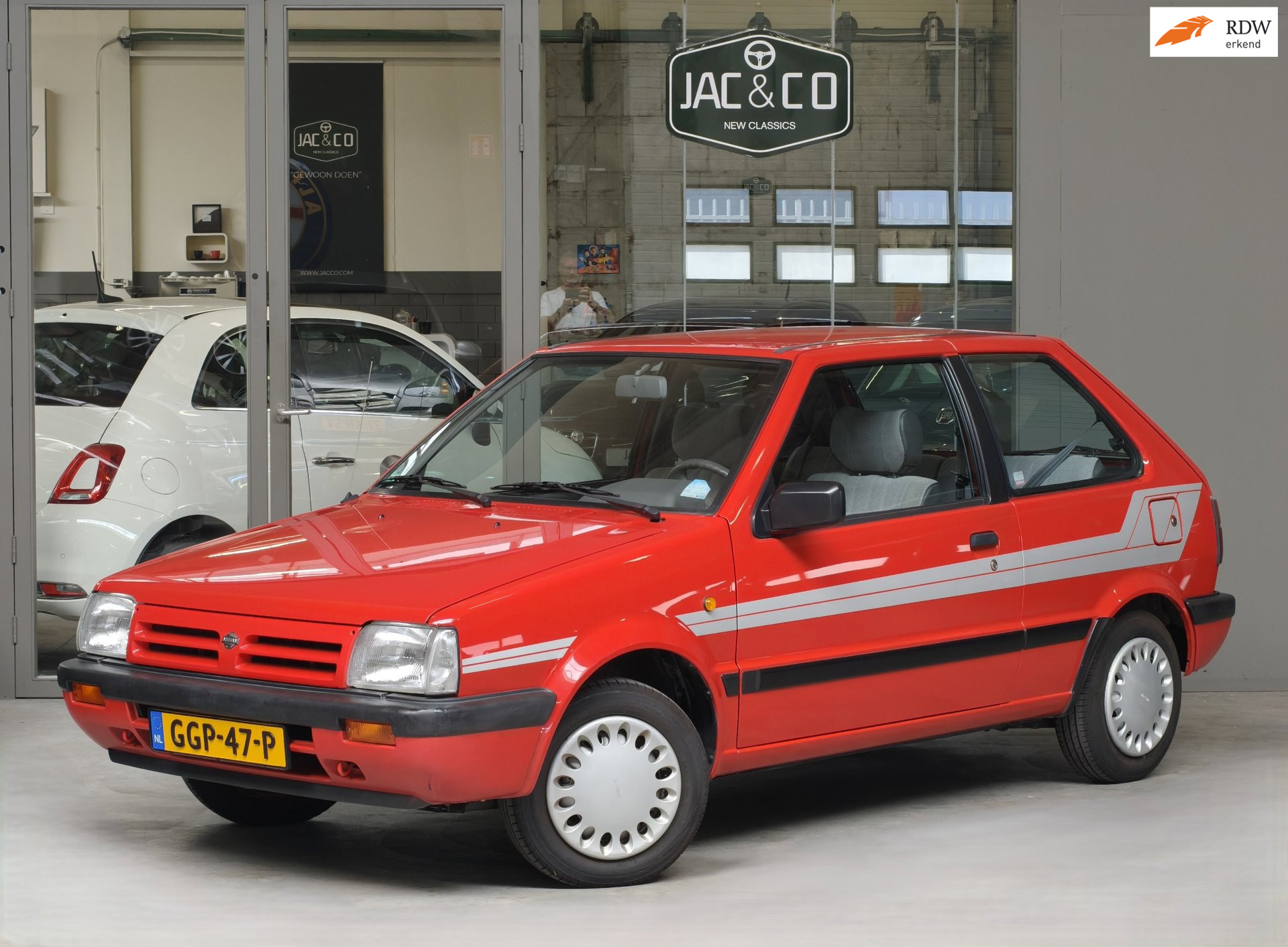 Nissan Micra 1.2 L Automaat. Nieuwstaat incl. Folders/Documentatie 1989 - voorkant