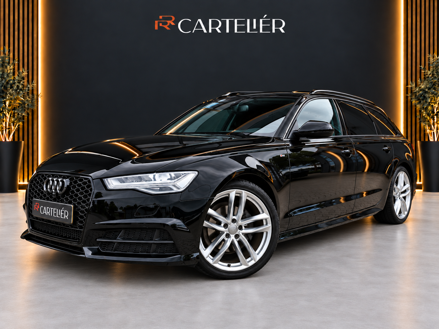 Audi A6 Avant 1.8 TFSI S-Line | Alcantara | Led | Cruise | Trekhaak | PDC | Navi | Stoelverwarming | Elektrische Achterklep | F1 Flippers 2016 - voorkant