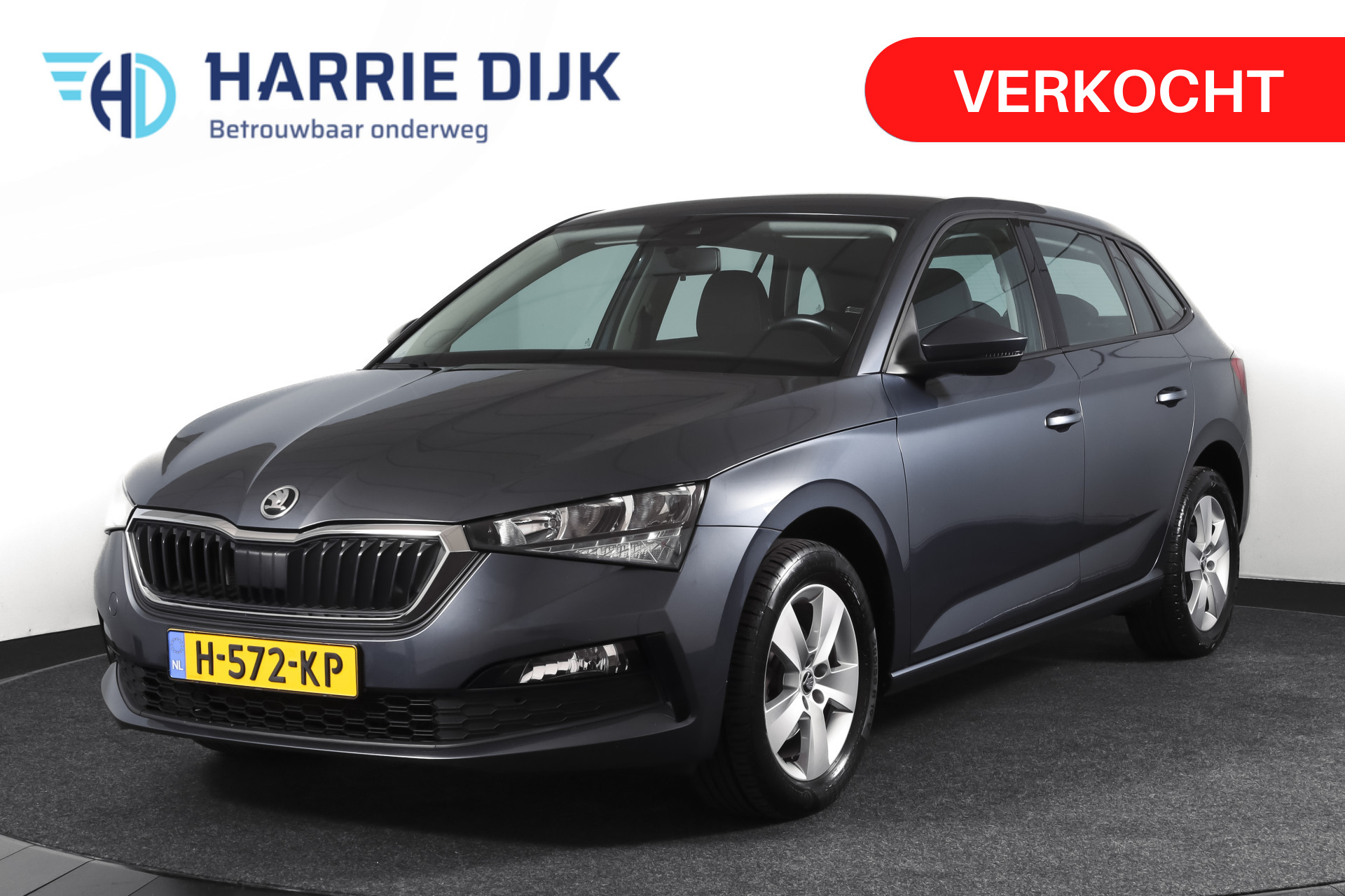 Skoda Scala 1.0 TSI 116 PK Ambition Org. NL 2020 - voorkant